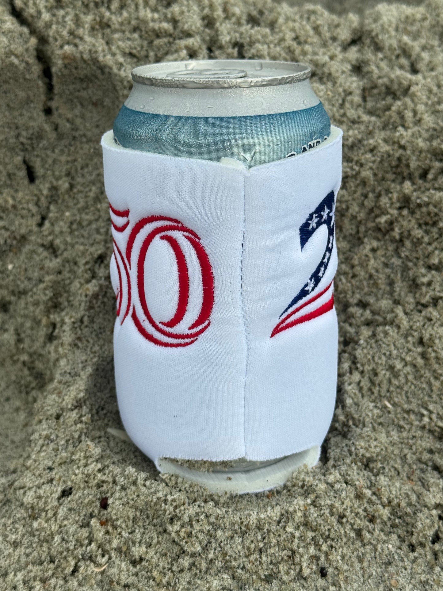 Embroidered 4th of July Can Koozies | Patriotic Drink Holders | 'Merica & 250 Designs