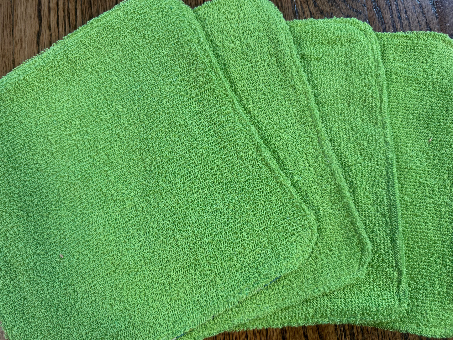 Succulents ~ Decorative Dishrags | 100% Cotton & Terry Cloth | Reusable Kitchen Cleaning Cloths | Set of 4 | 10" x 10"