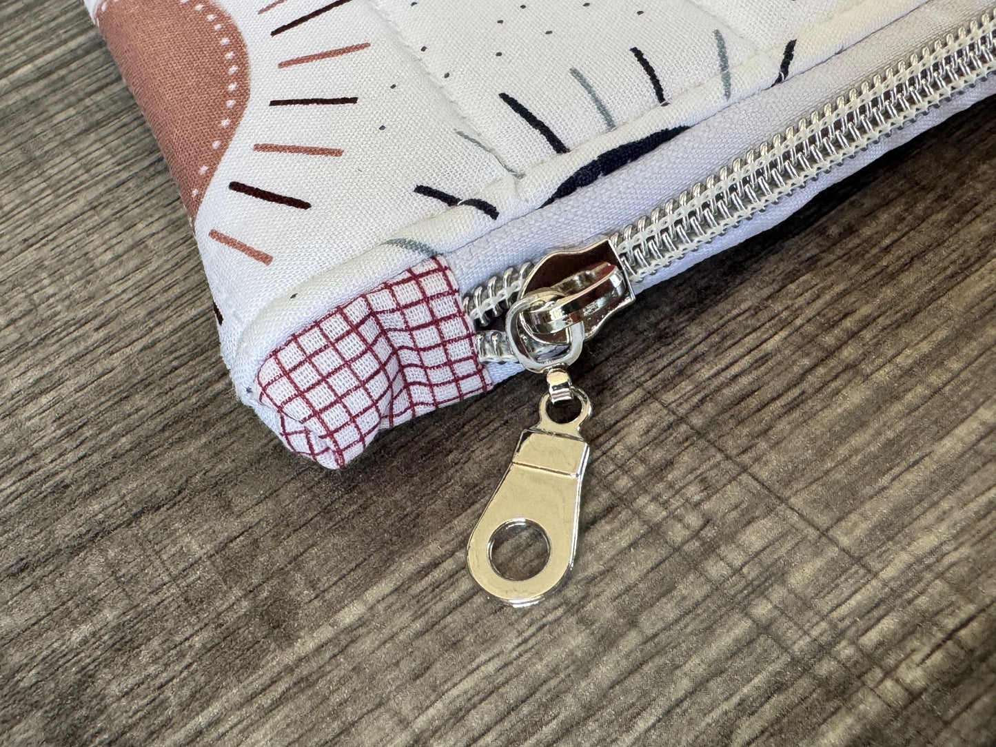 Boho Sun E-Reader Case | E-Reader Cover | E-Reader Pouch | Handmade Kindle Sleeve | Padded E-Reader Case | 8x10 Cotton Kindle Pouch | Paperwhite Sleeve | Book Lover Gift | Tablet Sleeve | Zippered E-Reader Cover