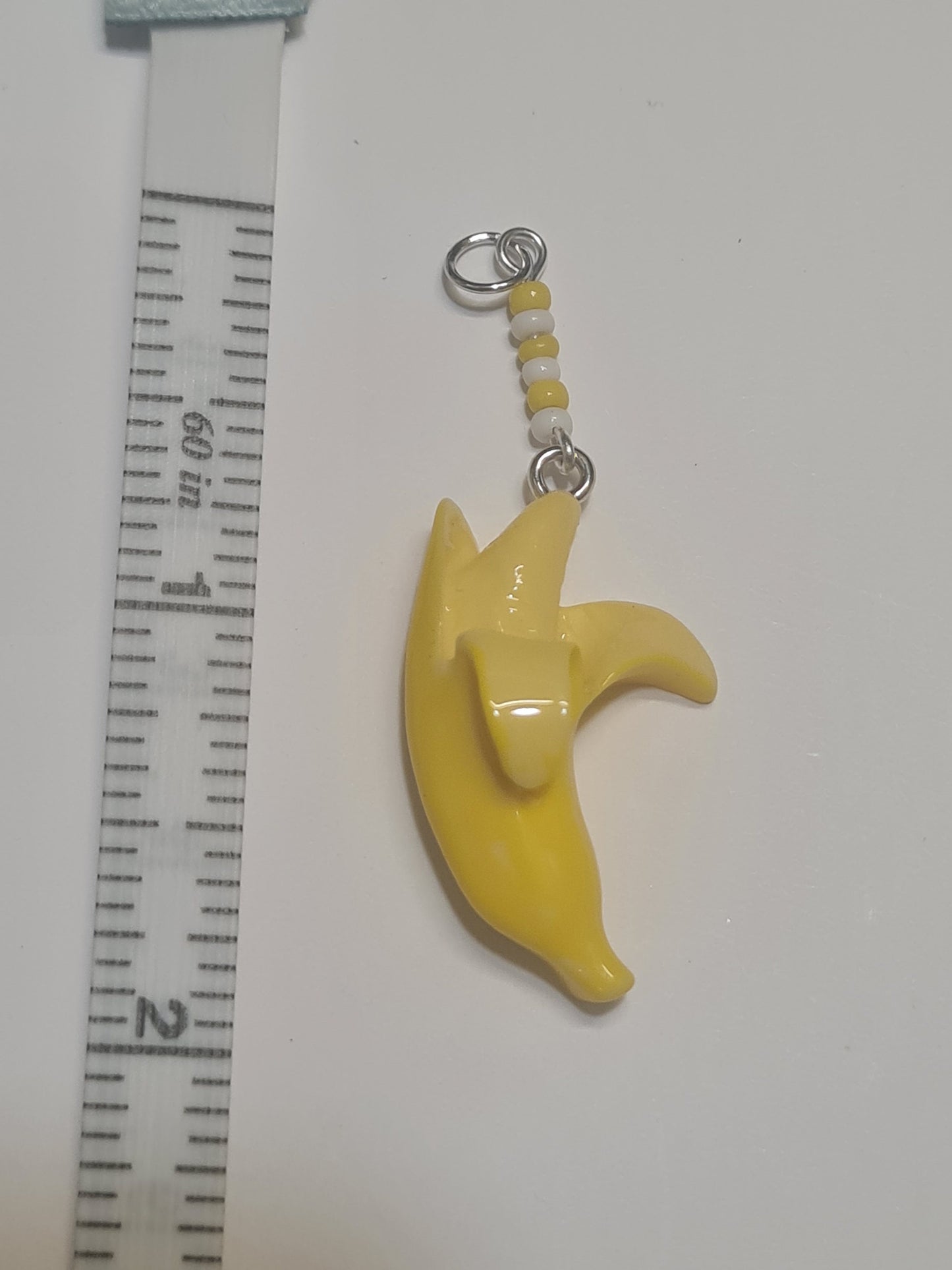 Banana Hearing Aid Charm ~ Cochlear Implant Charm ~ Custom Made