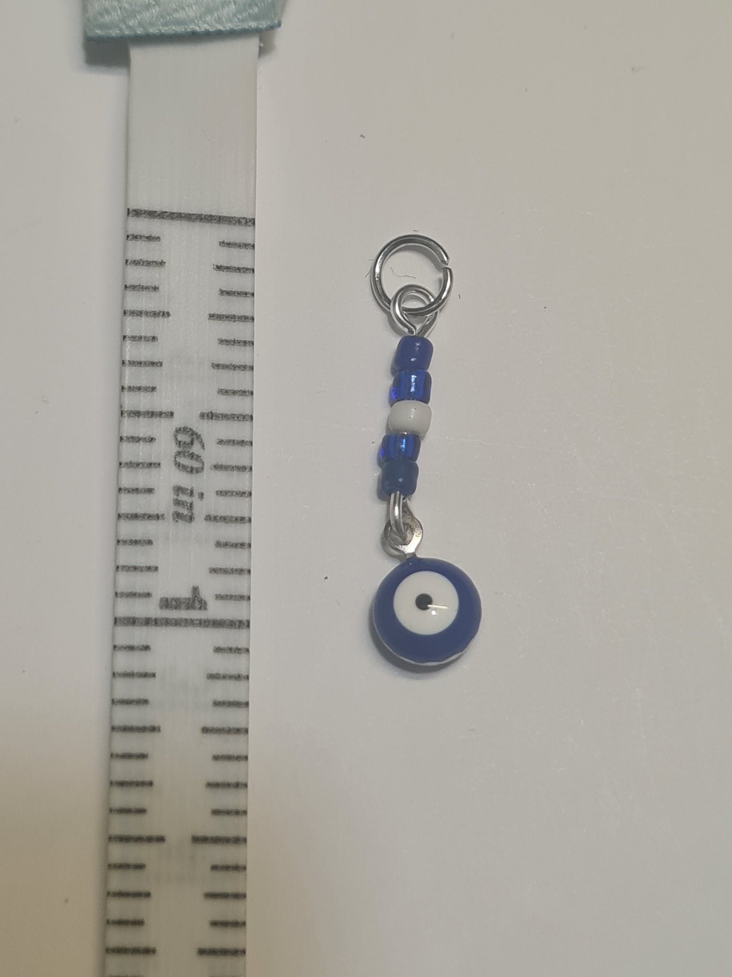 Evil Eye Hearing Aid Charm ~ Cochlear Implant Charm ~ Custom Made