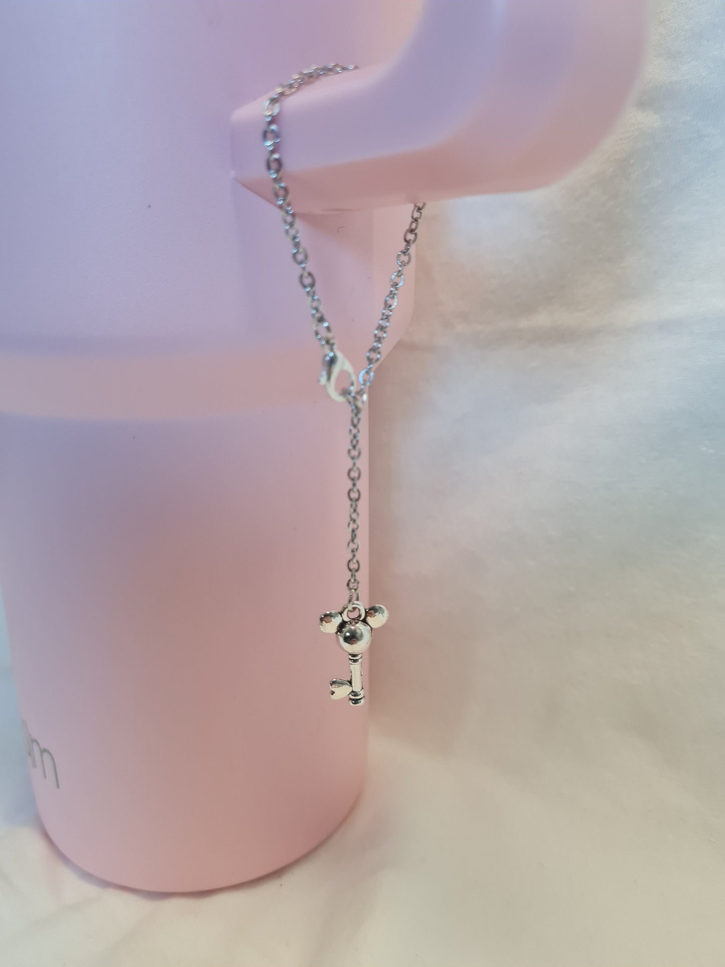 Key to the Magic Kingdom Tumbler Charm ~ Stanley Cup Charm ~ Custom Made Charms ~ Cup Charm ~ Cup Handle Charm ~ Key to Disney~Disney Charm