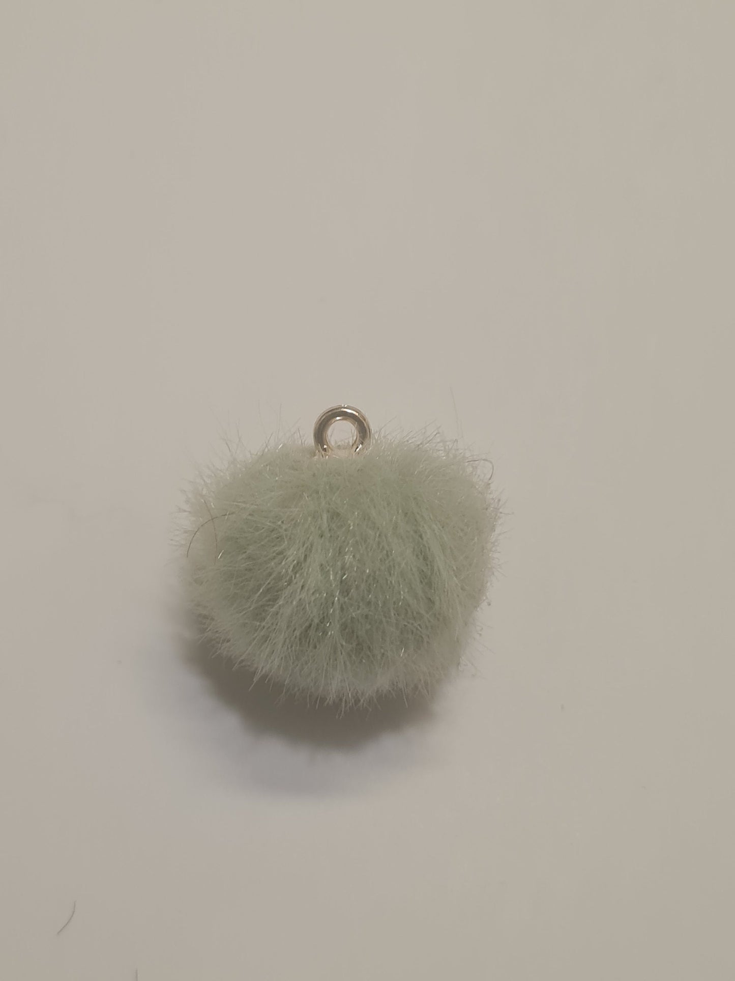 Personalized Tumbler Charm with Pompom ~ Stanley Cup Charm ~ Custom Made Charms ~ Cup Handle Charm ~ Cup Accessory