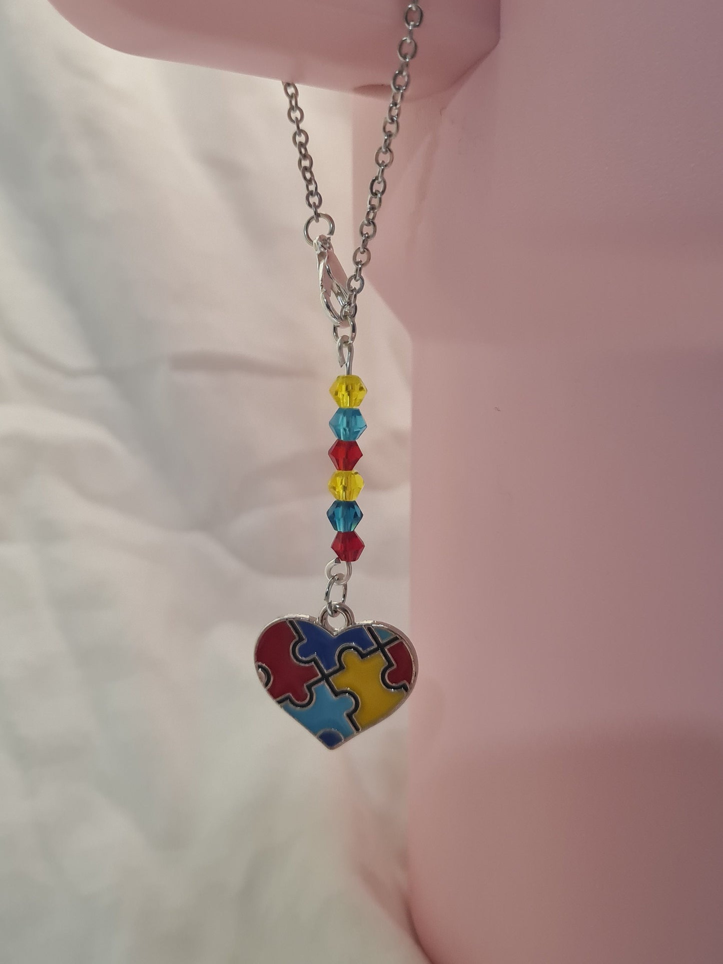 Autism Awareness Tumbler Charm ~ Stanley Cup Charm ~ Custom Made Charms ~ Austistic Awareness ~ Cup Accessory