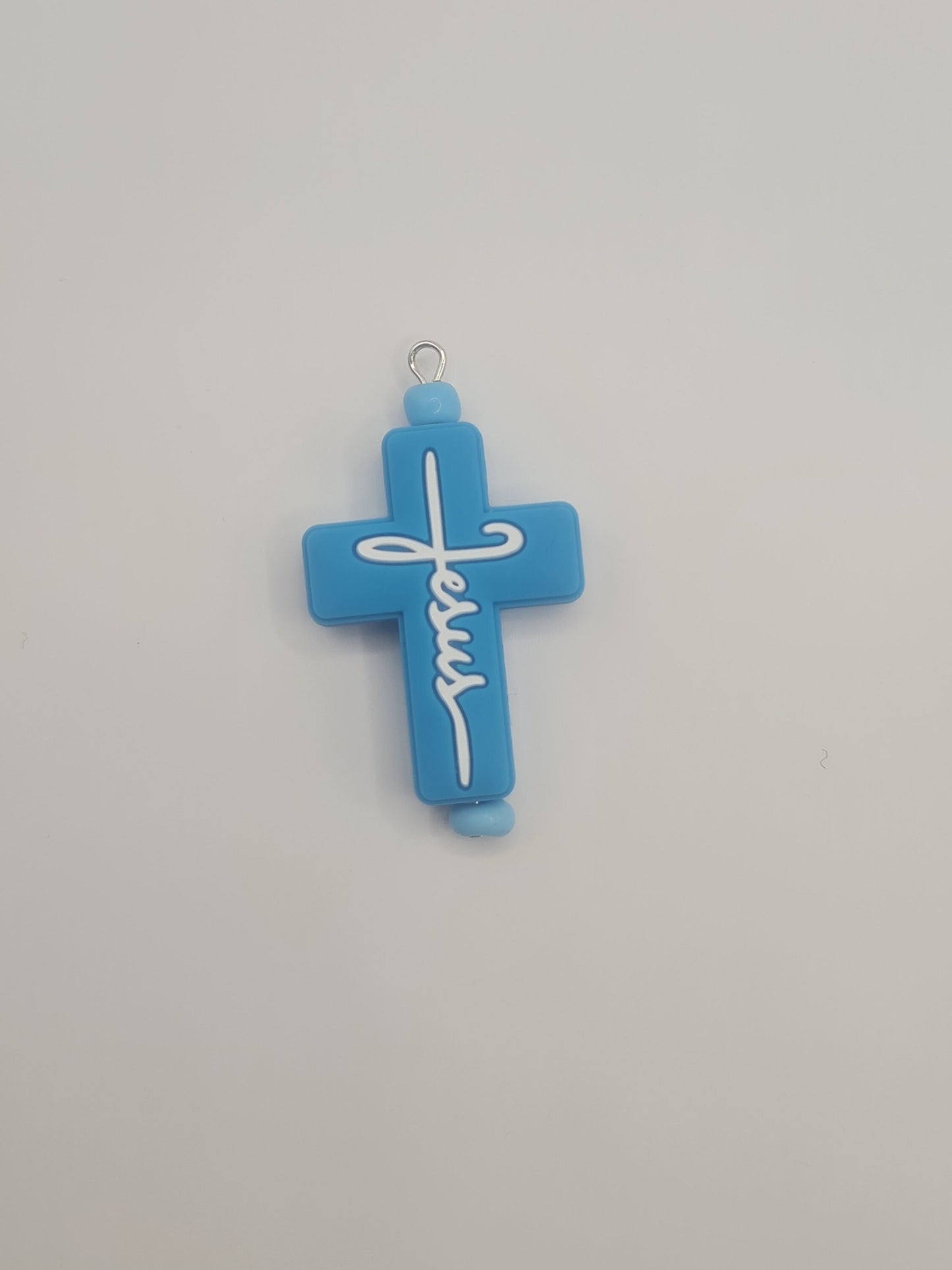 Cross Jesus Tumbler Charm ~ Stanley Cup Charm ~ Custom Made Charms ~ Christian Cup Charm ~ Cup Handle Charm ~ Cup Accessory