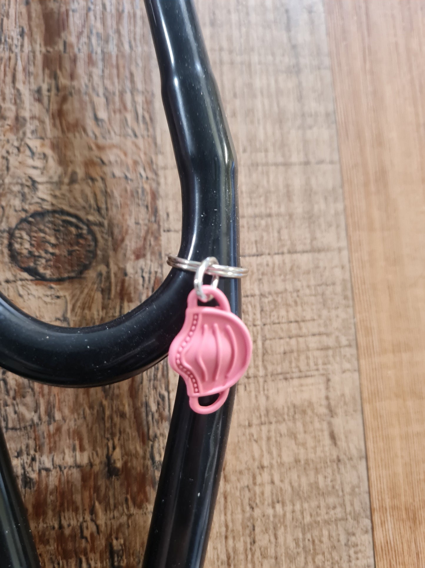 Surgical Mask ~ Stethoscope Charm ~ RN Charm ~ Medical Stethoscope Charm ~ Scrub Mask ~ Physician Charm ~ Stethoscope Tag ~ OT ~ RT ~ Covid