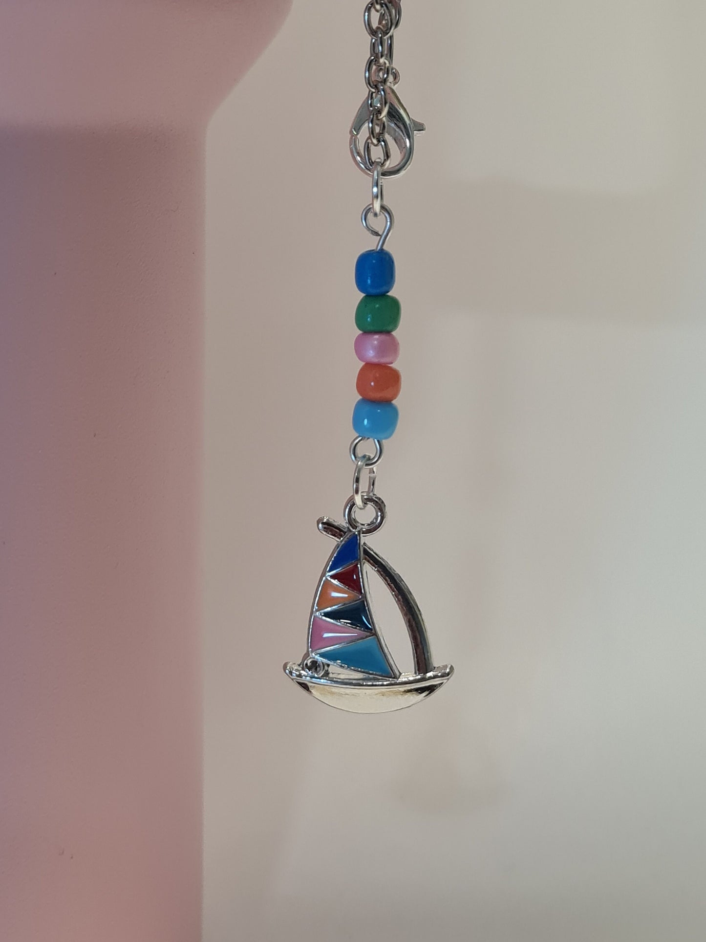 Sailboat Tumbler Charm ~ Stanley Cup Charm ~ Custom Made Charms ~ Sailing Charm ~ Cup Accessory ~ Sail Charm ~ 40 oz. cup charm