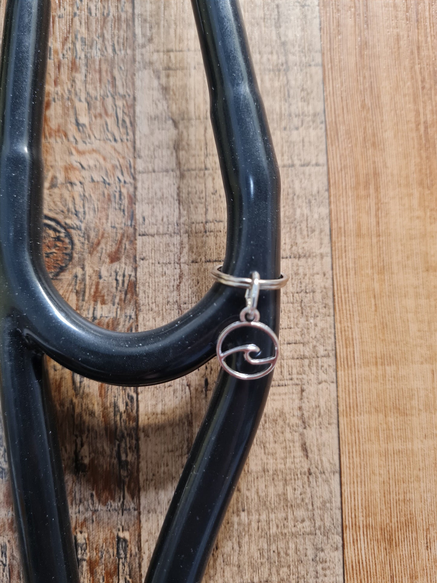 Ocean Wave ~ Stethoscope Charm ~ RN Charm ~ Medical Stethoscope Charm ~ Beach Charm ~ Physician Charm ~ Stethoscope Tag ~ OT ~ RT