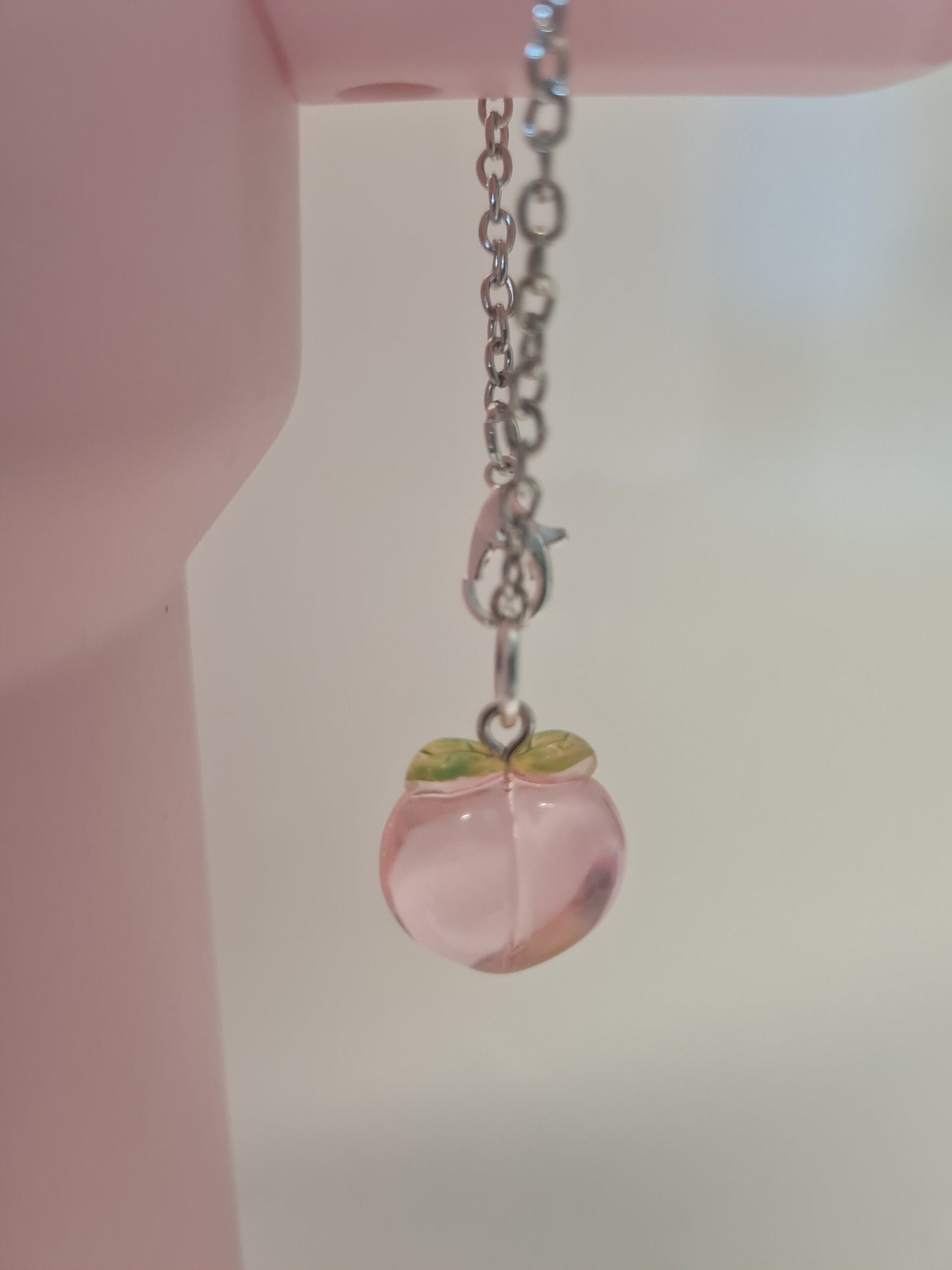 Peach Tumbler Charm ~ Stanley Cup Charm ~ Custom Made Charms ~ Georgia Peach ~ Handle Charm ~ Cup Handle Charm ~ Cup Accessory