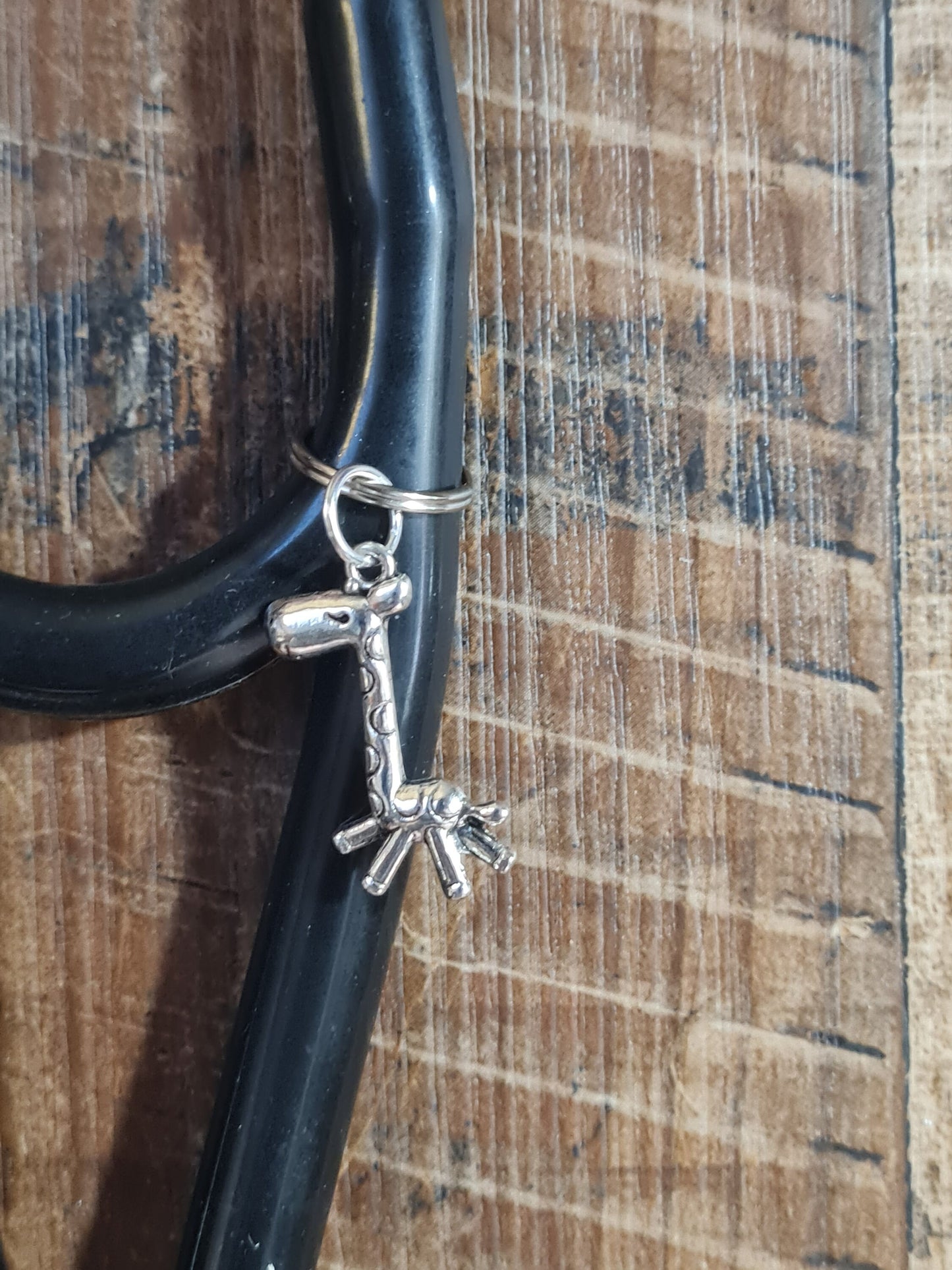 Giraffe ~ Stethoscope Charm ~ RN Charm ~ Medical Stethoscope Charm ~ Physician Charm ~ Stethoscope Tag ~ OT ~ PT