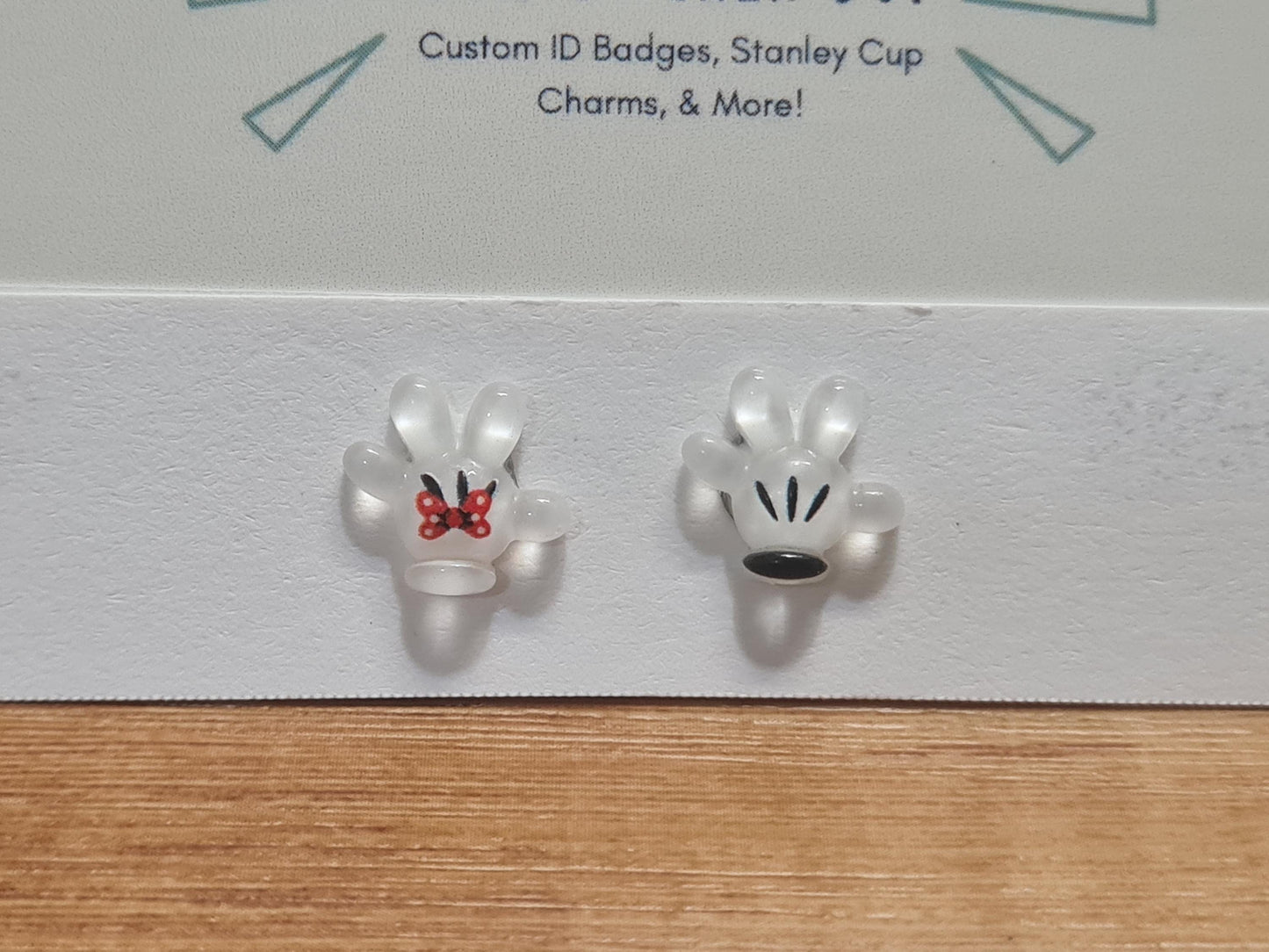 Mickey Earrings ~ Earrings ~ Mouse Earrings ~ Fun Earrings ~ Fall Earrings ~ Kids Earrings ~ Stud Earrings ~ Minnie Earrings