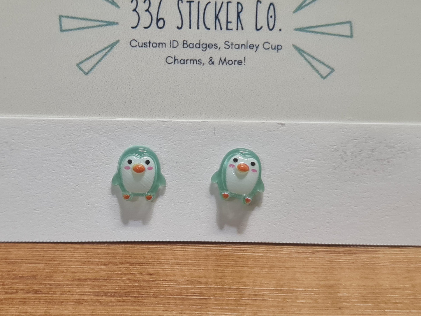Penguin Earrings ~ Earrings ~ Penguins ~ Fun Earrings ~ Fall Earrings ~ Kids Earrings ~ Stud Earrings ~ Winter Animals ~ Winter Earrings