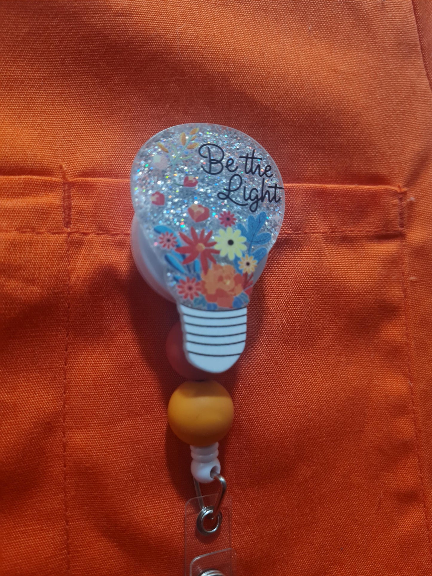 Be The Light Badge Reel ~ Health Care Badge Reel ~ Faith Badge Reel ~ Religious Badge Reel ~ Christian Badge Reel ~ Matthew 5:14