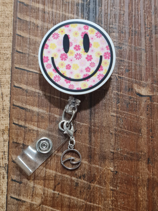 Ocean Wave ~ ID Badge Reel Charm ~ Custom Made Charms  ~ Badge Buddy ~ Badge Accessories ~ Pure Life ~ Badge Charm ~ Ocean ~ Summer Charm