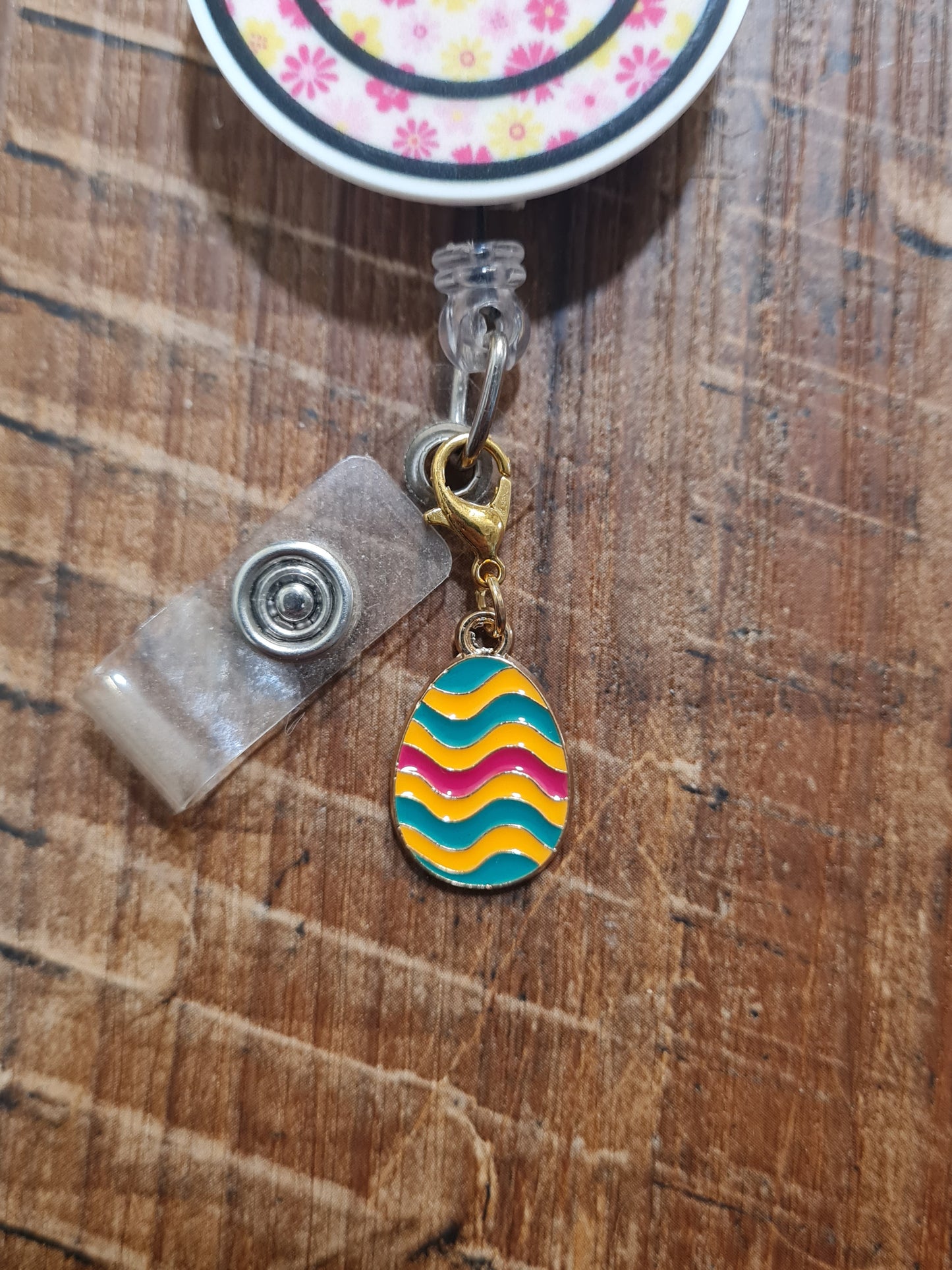 6 Styles ~ Easter Egg ~ ID Badge Reel Charm ~ Custom Made Charms ~ Egg ~ Badge Buddy ~ Badge Accessories ~ Easter Basket