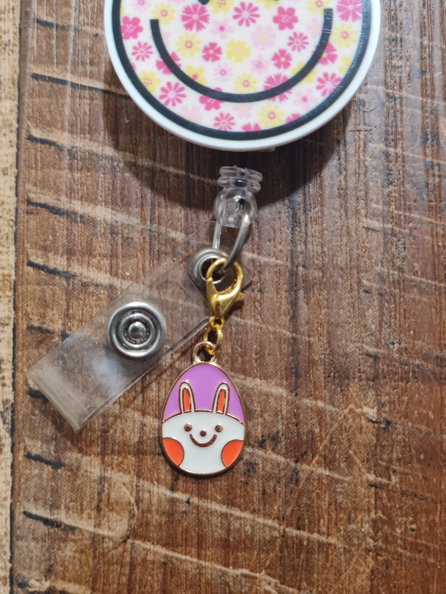 6 Styles ~ Easter Egg ~ ID Badge Reel Charm ~ Custom Made Charms ~ Egg ~ Badge Buddy ~ Badge Accessories ~ Easter Basket