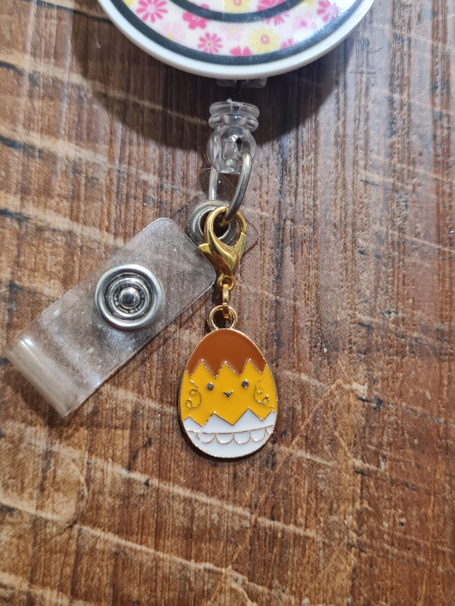 6 Styles ~ Easter Egg ~ ID Badge Reel Charm ~ Custom Made Charms ~ Egg ~ Badge Buddy ~ Badge Accessories ~ Easter Basket
