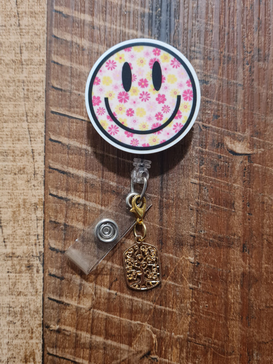 Tree of Life ~ ID Badge Reel Charm ~ Custom Made Charms ~ Badge Buddy ~ Badge Accessories