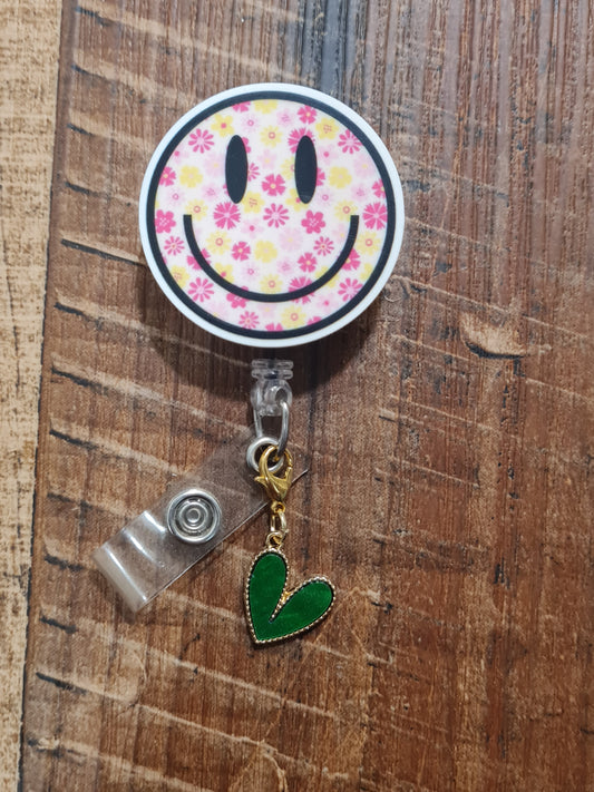 "Sparkle Every Shift" Colorful Glitter Heart Badge Charm - Vibrant Rainbow Heart Flair for Nurses & Teachers - Happy Work Bestie Gift