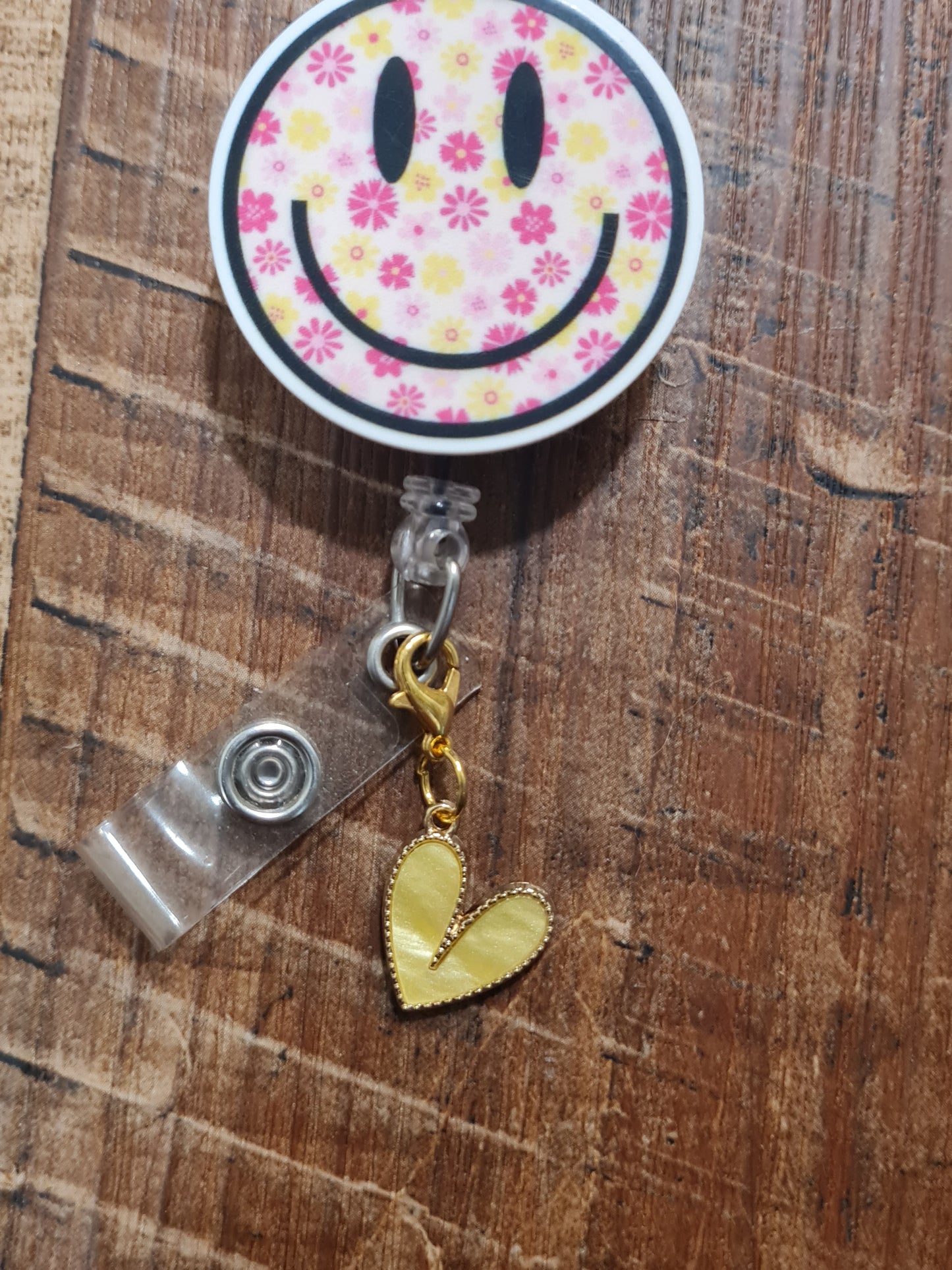 "Sparkle Every Shift" Colorful Glitter Heart Badge Charm - Vibrant Rainbow Heart Flair for Nurses & Teachers - Happy Work Bestie Gift
