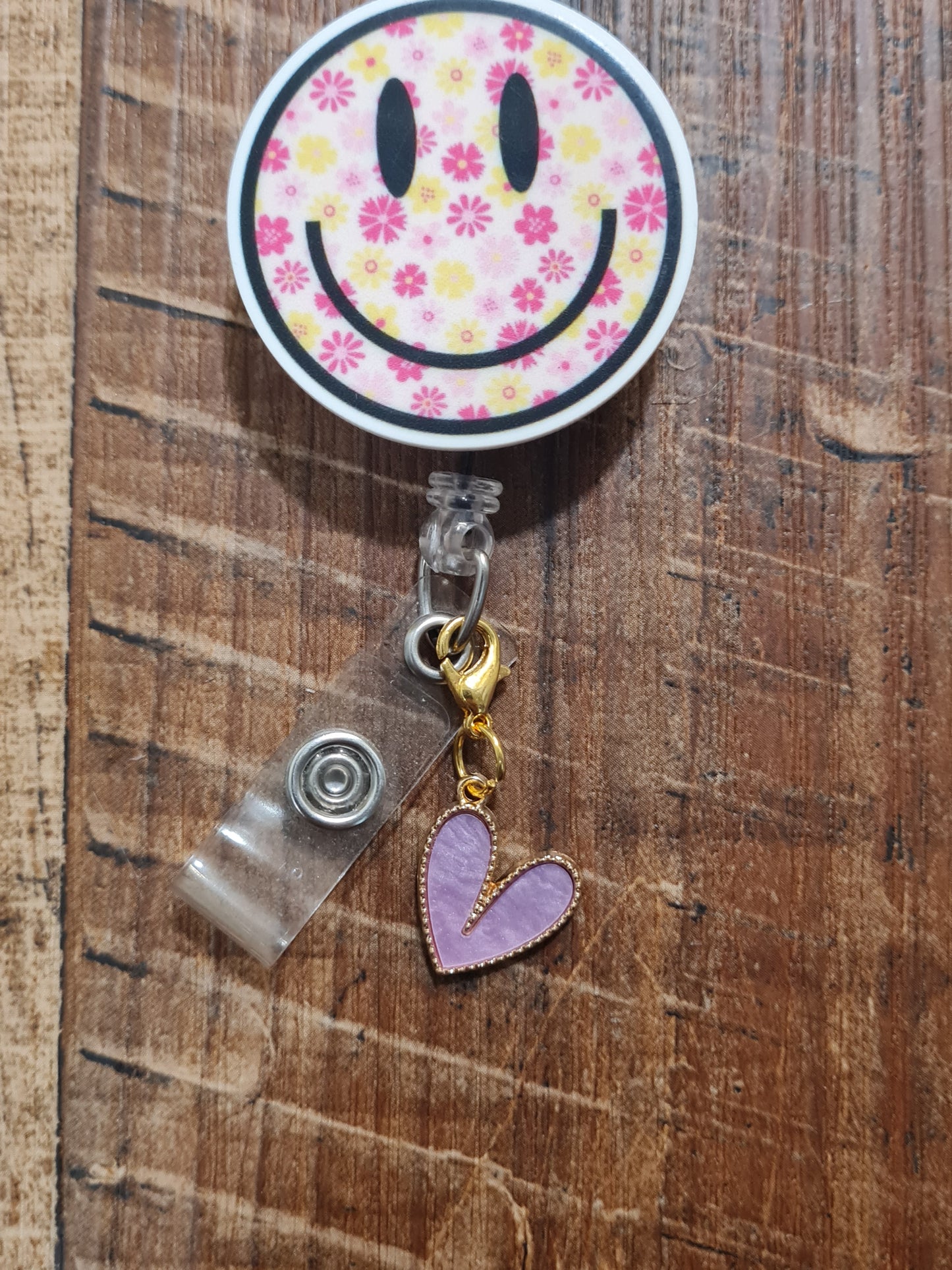 "Sparkle Every Shift" Colorful Glitter Heart Badge Charm - Vibrant Rainbow Heart Flair for Nurses & Teachers - Happy Work Bestie Gift