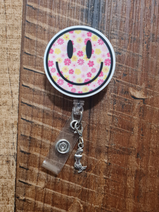 Mermaid ~ ID Badge Reel Charm ~ Custom Made Charms ~ Badge Buddy ~ Badge Accessories ~ Mermaid ID Badge Reel Charm - Magical Under the Sea Lanyard Flair for Pediatric Nurses and Dental Hygienists