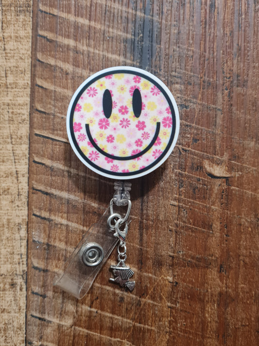 Witch ~ ID Badge Reel Charm ~ Custom Made Charms ~ Badge Buddy ~ Badge Accessories ~ Trick or Treat ~ Halloween ~ ID Badge Charm ~ Witch ID Badge Reel Charm - Spooky Gothic Lanyard Flair for Halloween Nurses, Teachers, and Doctors