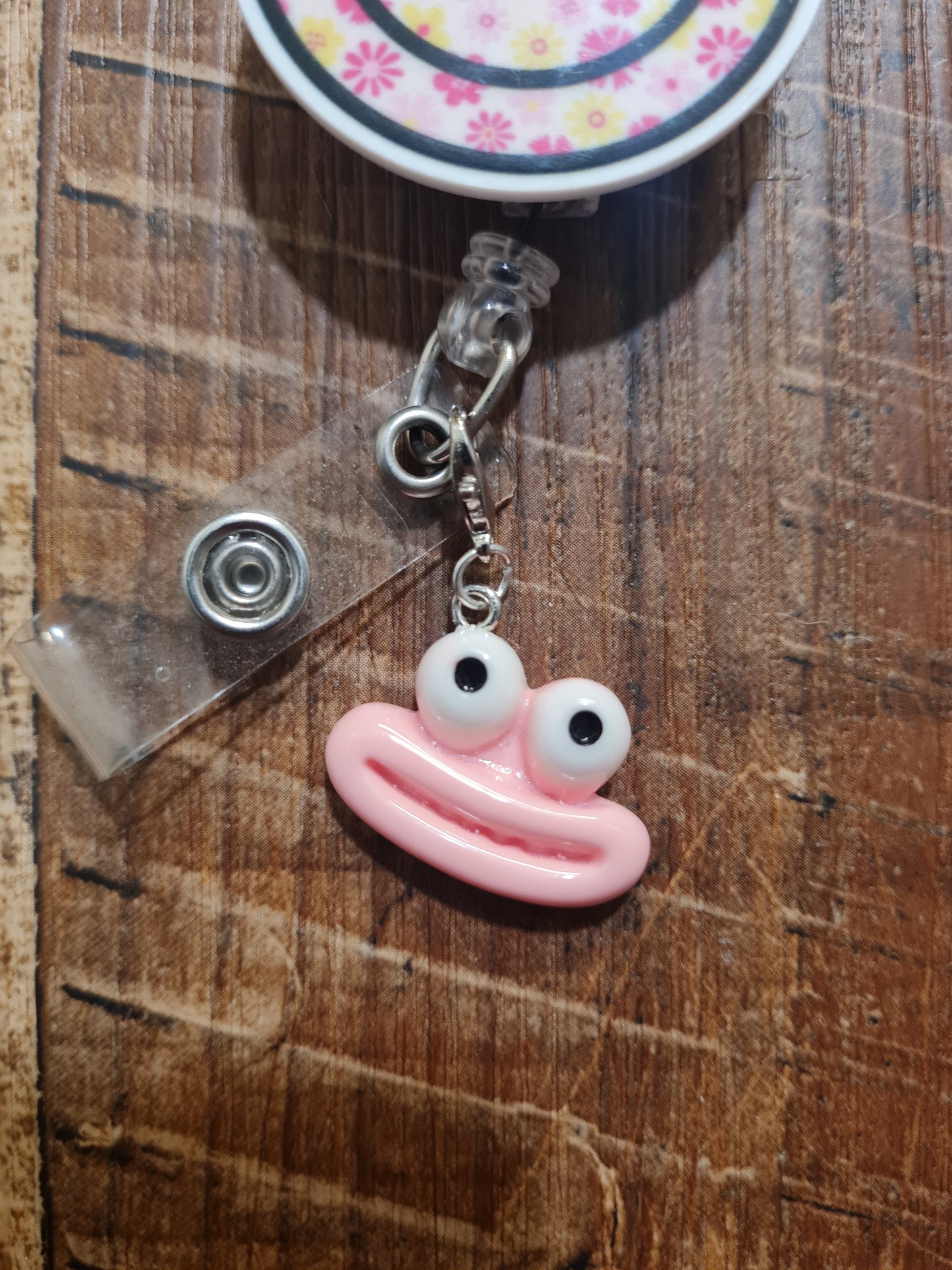 "Choose Your Vibe" Funny Face ID Badge Charm - Sassy Mood Indicator for Nurses and Teachers - Expressive Scrub Charm and Work Bestie Gift