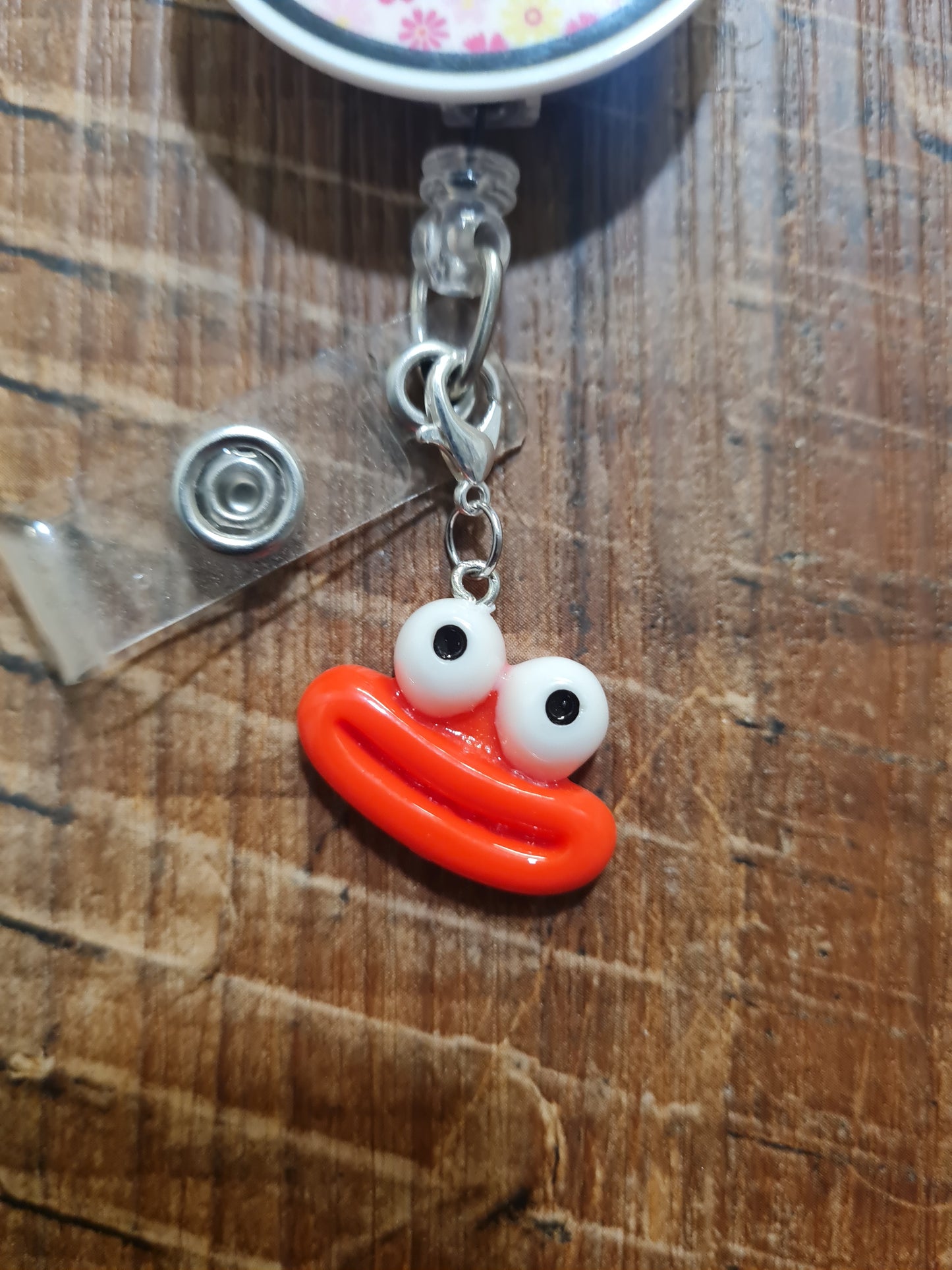 "Choose Your Vibe" Funny Face ID Badge Charm - Sassy Mood Indicator for Nurses and Teachers - Expressive Scrub Charm and Work Bestie Gift