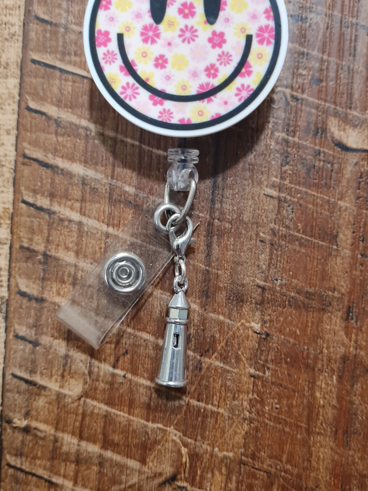 "Guiding Light" Lighthouse ID Badge Charm - Meaningful Gift for Mentors, Teachers, & Nurse Navigators - Beacon of Hope Badge Flair - Nautical Symbolism
