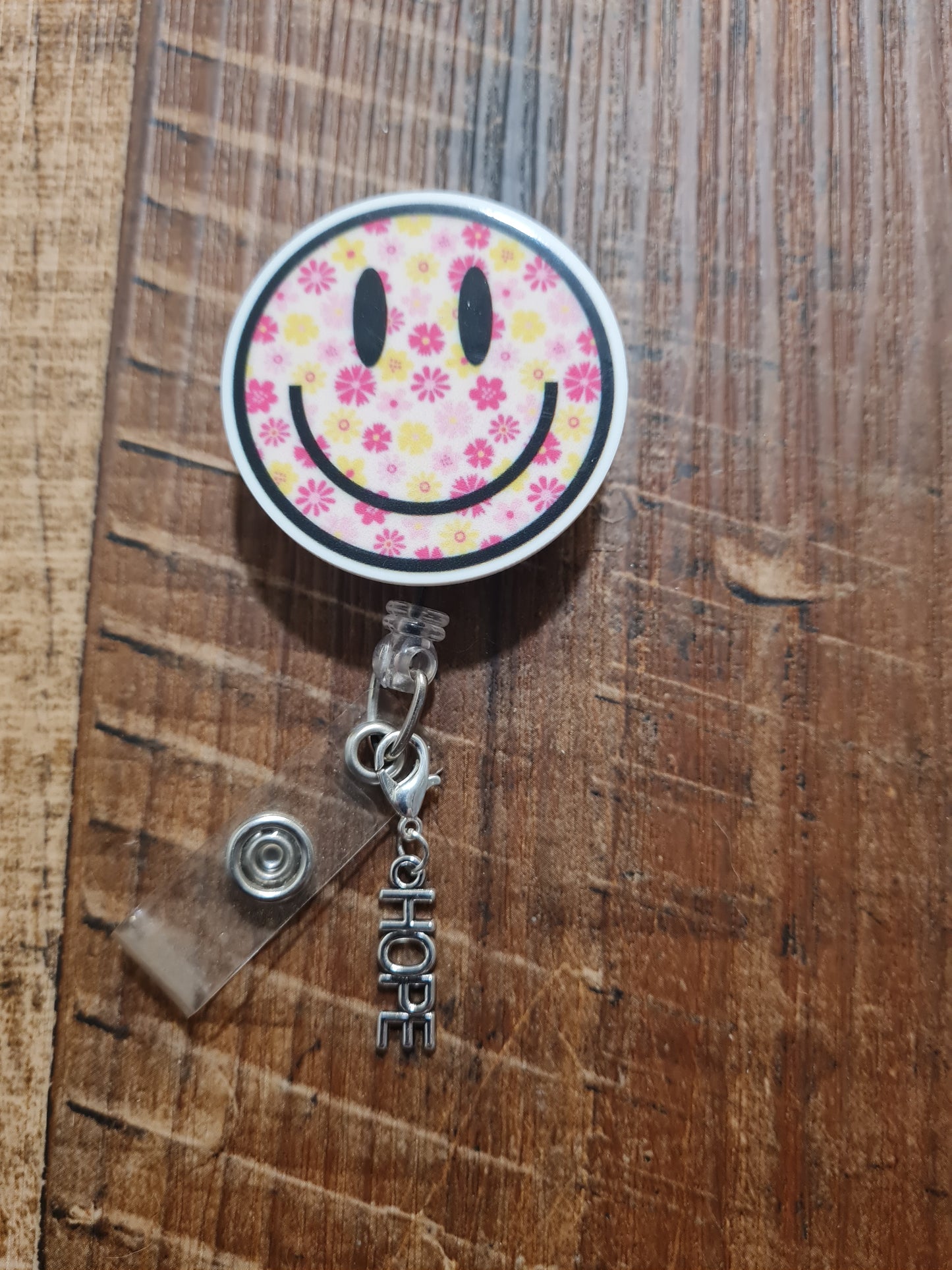 HOPE Theme ID Badge Charm – Inspirational Badge Reel Accessory