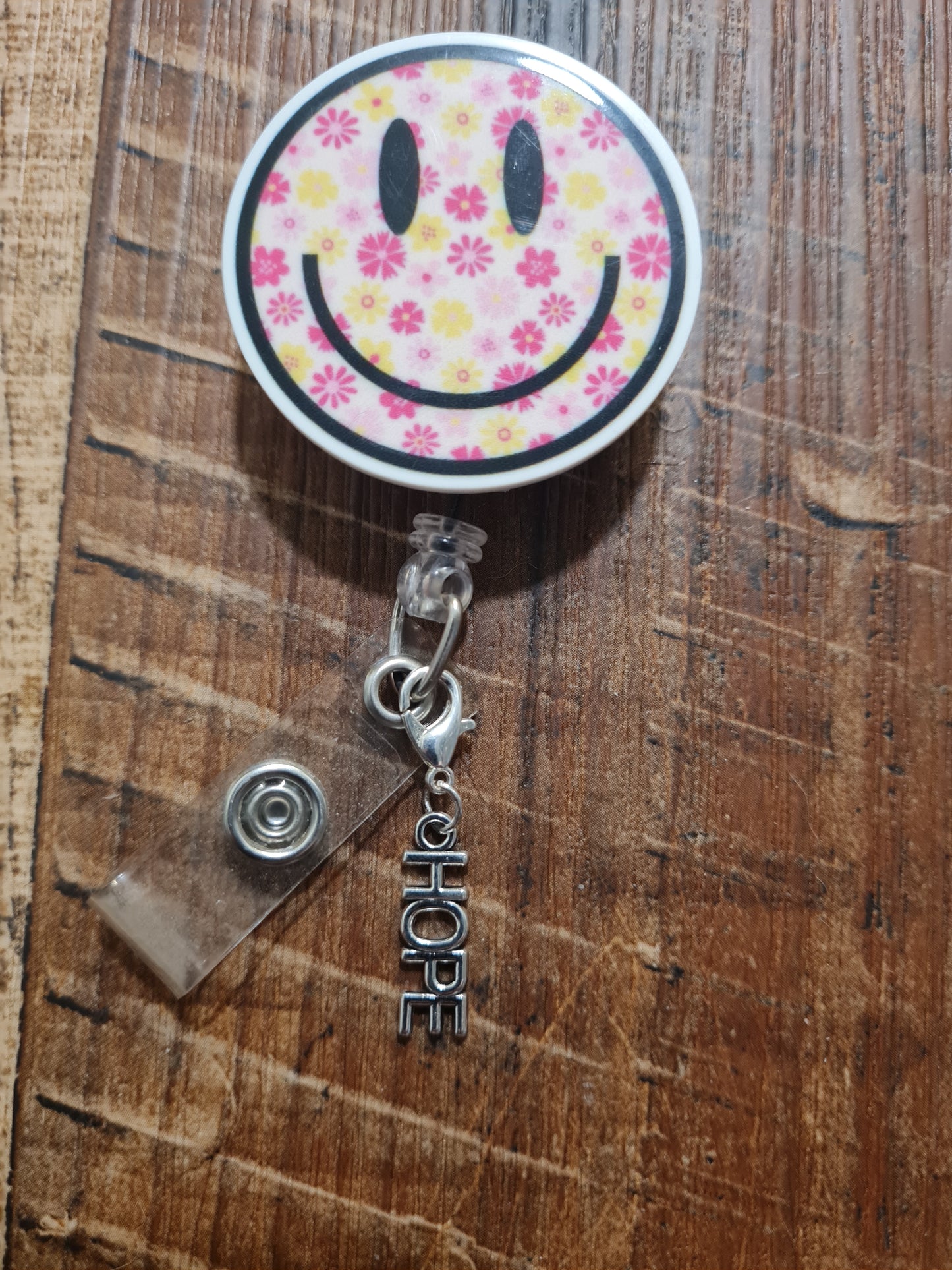 HOPE Theme ID Badge Charm – Inspirational Badge Reel Accessory