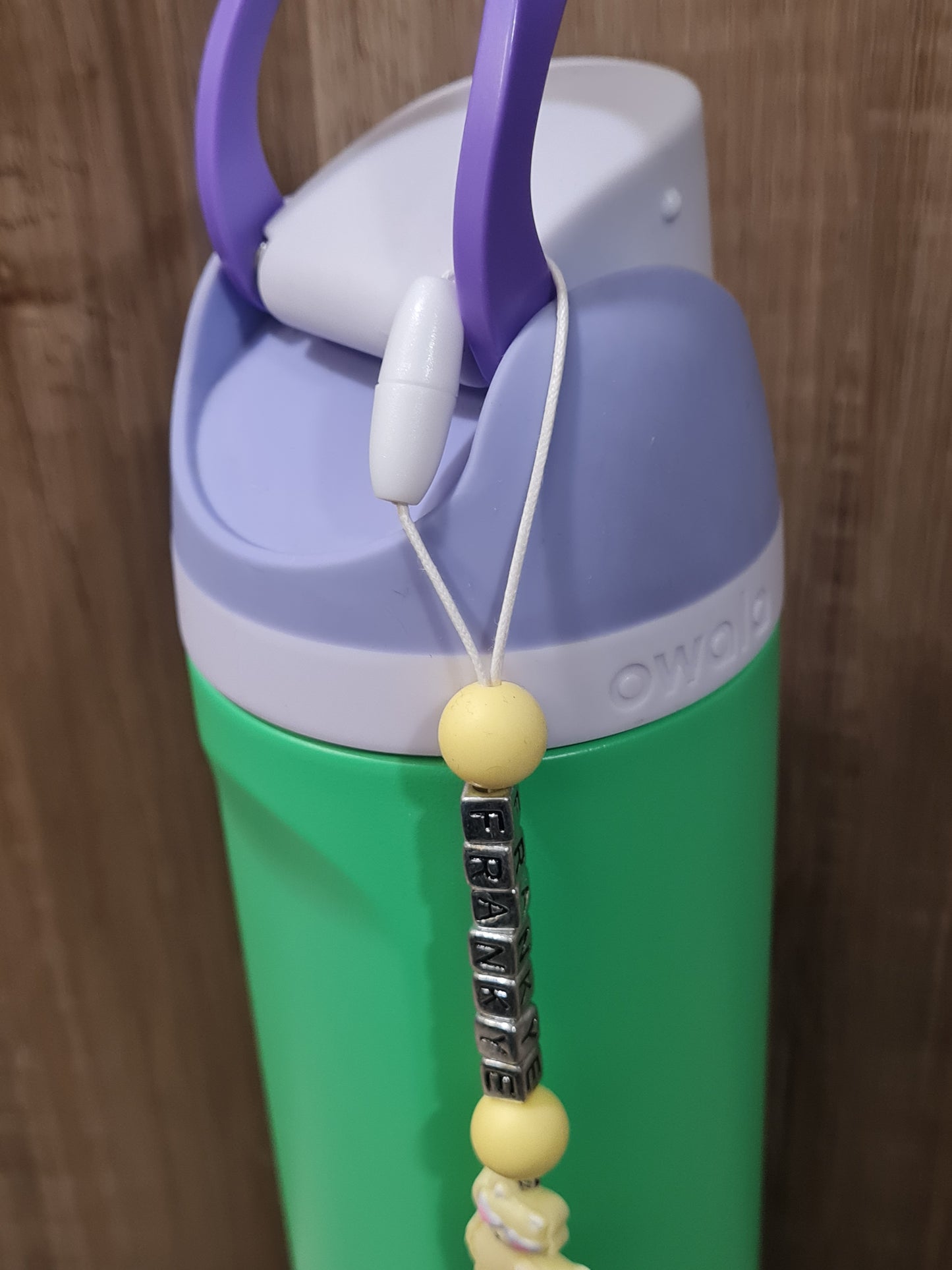 Personalized Llama Owala Bottle Charm - Custom Name Tag Accessory for Owala and Stanley Water Bottles