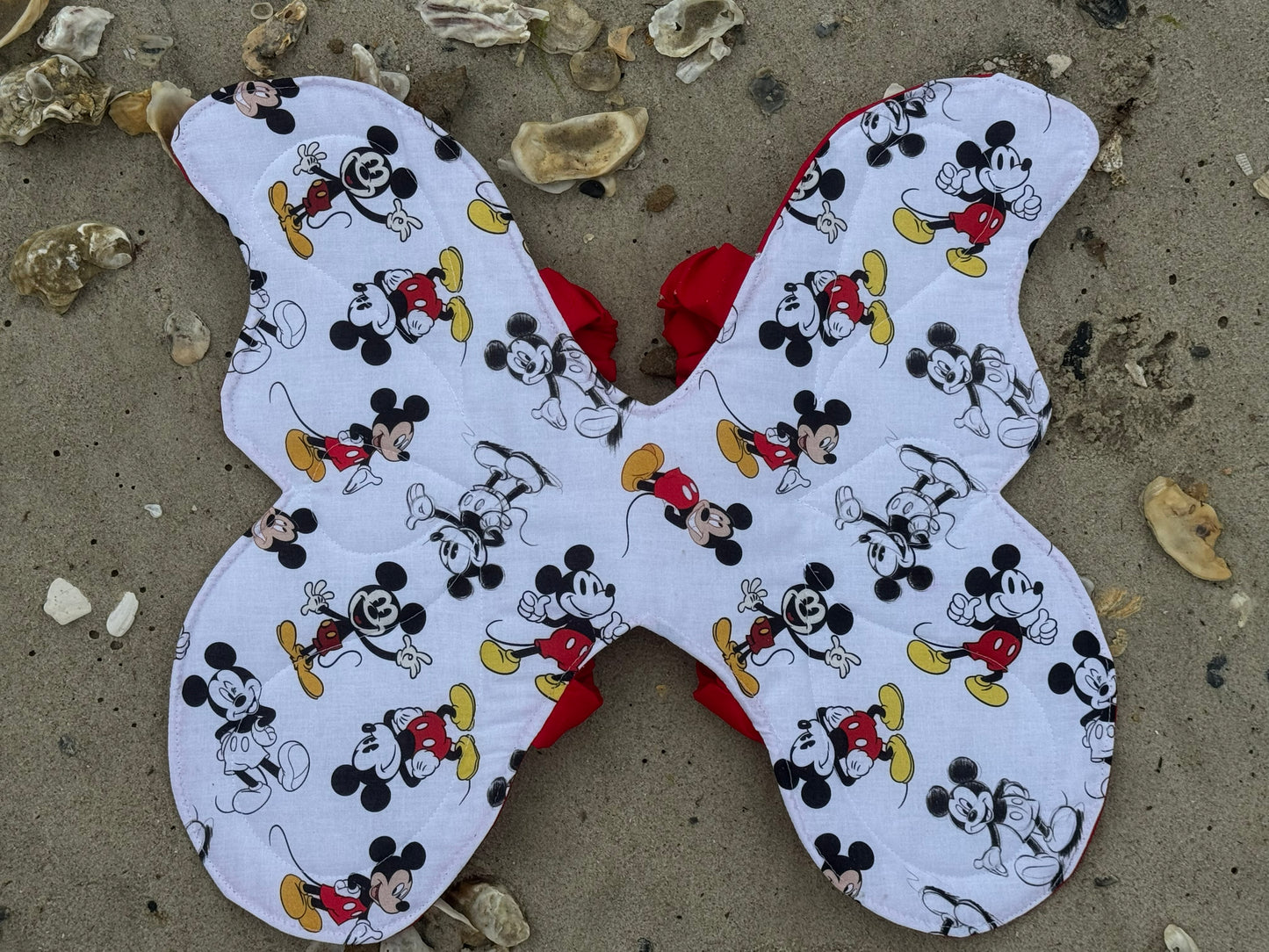 Child’s Mouse Butterfly Wings – Soft Dress-Up Costume with Comfortable Elastic Straps