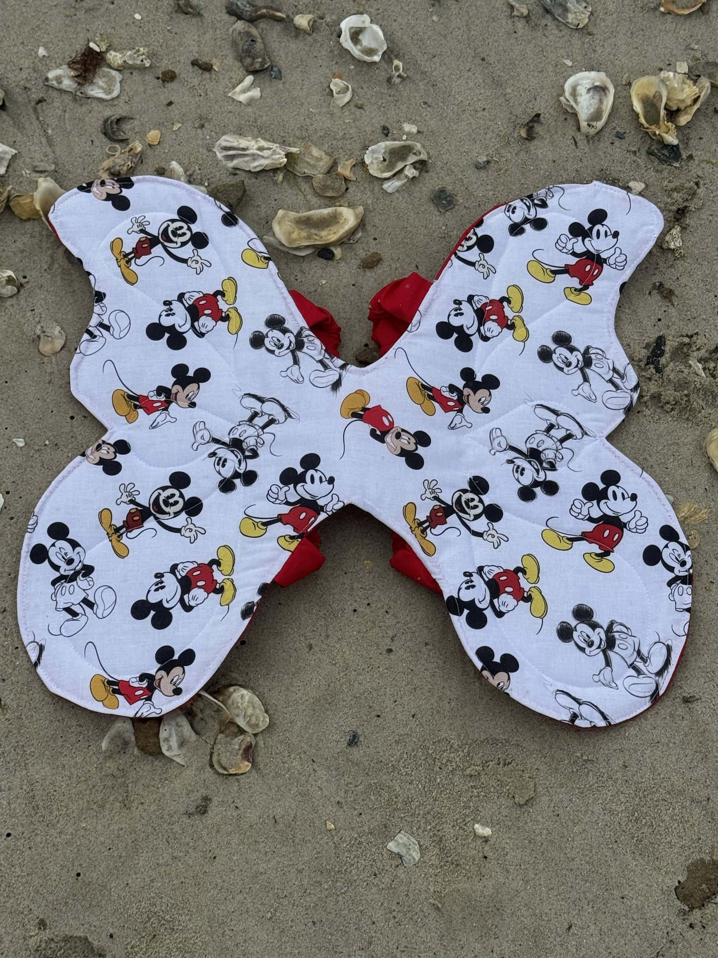 Child’s Mouse Butterfly Wings – Soft Dress-Up Costume with Comfortable Elastic Straps