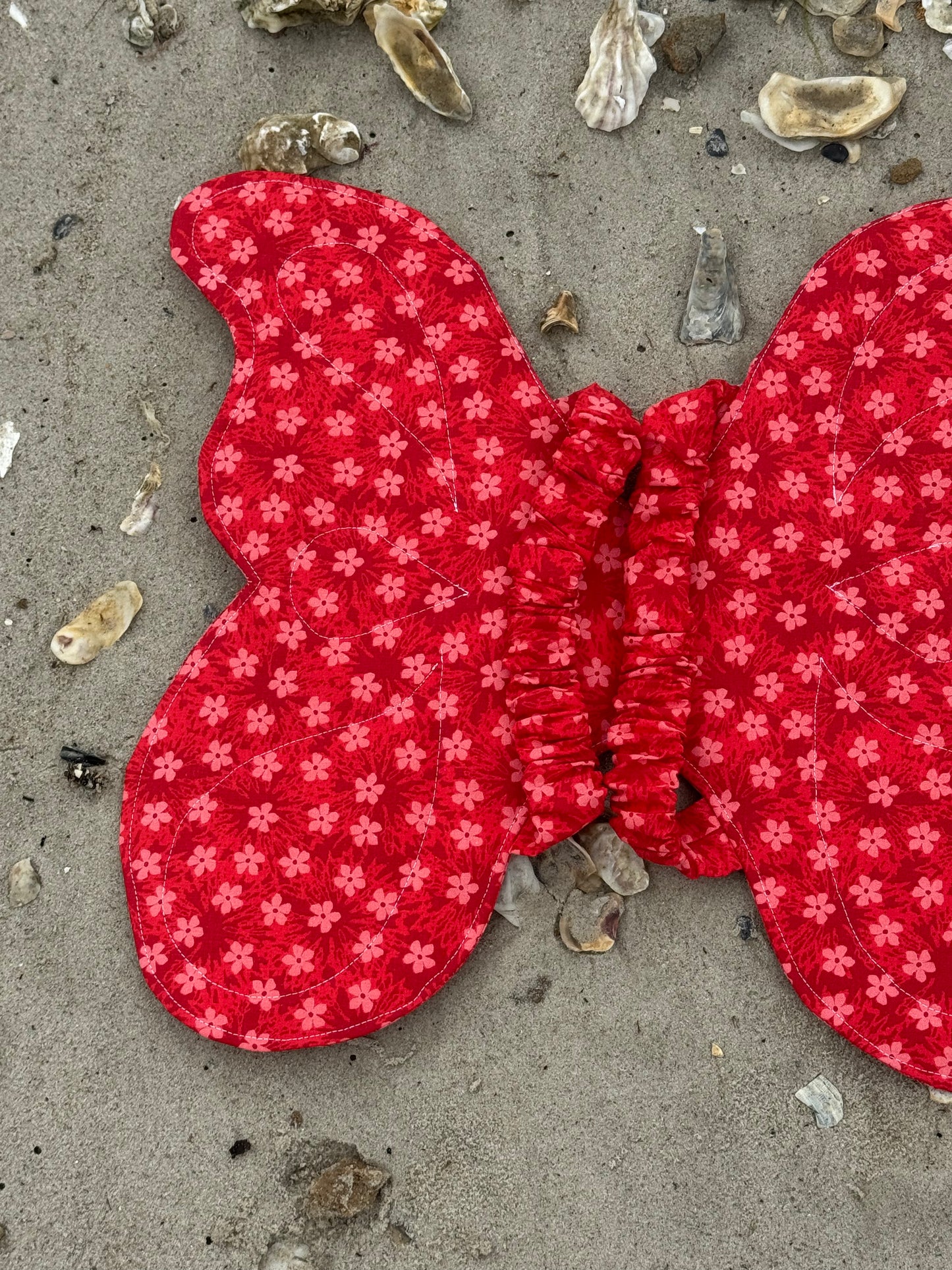 Child’s Butterfly Wings – Soft Dress-Up Costume with Comfortable Elastic Straps