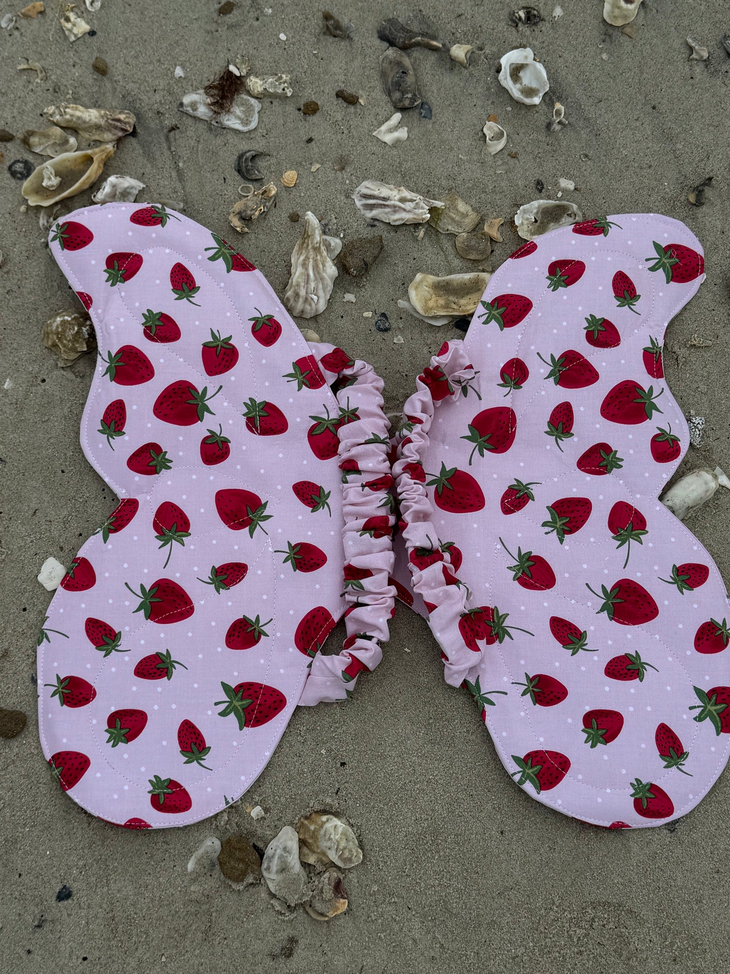Child’s Butterfly Wings – Soft Dress-Up Costume with Comfortable Elastic Straps