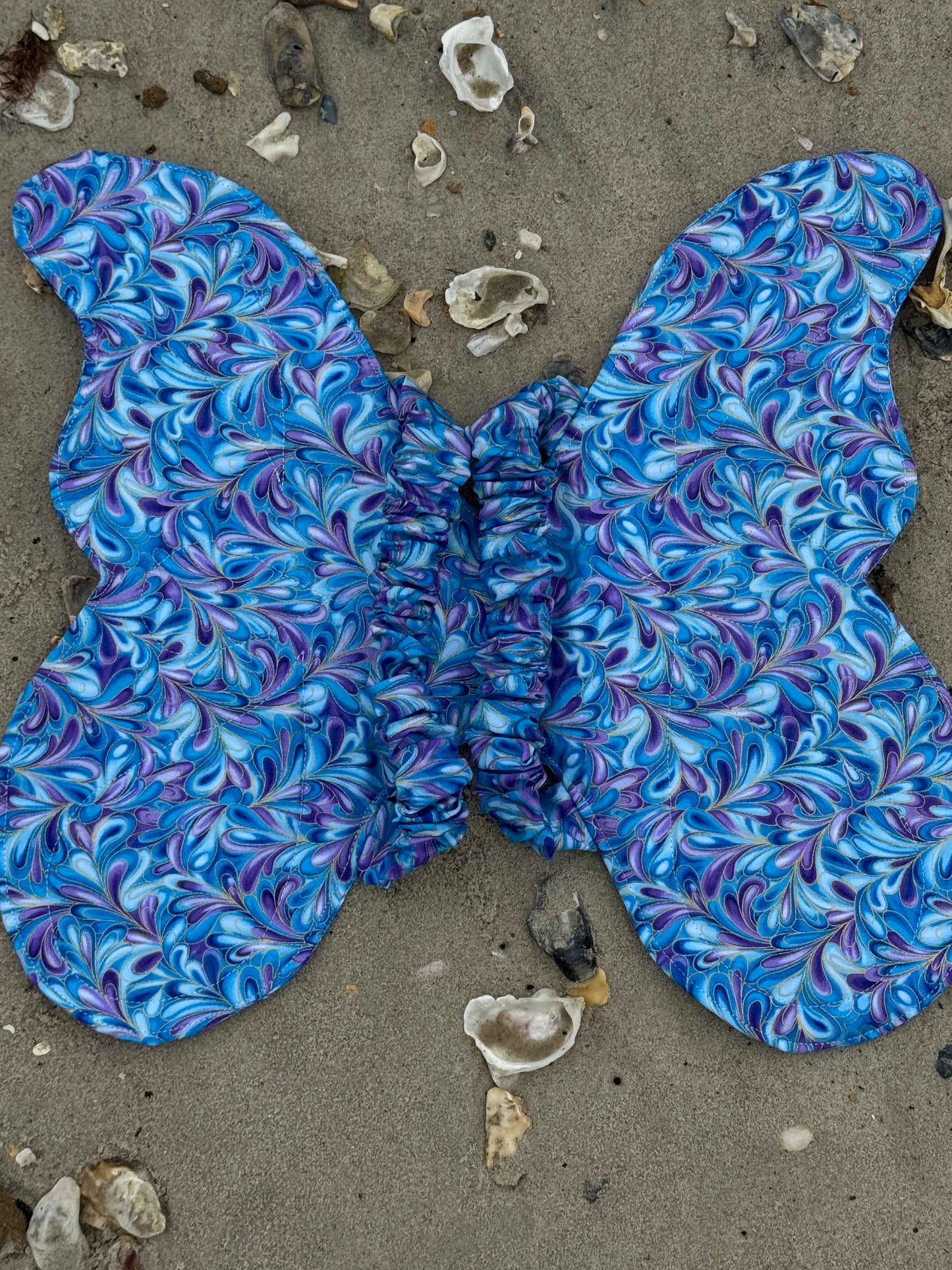 Child’s Butterfly Wings – Soft Dress-Up Costume with Comfortable Elastic Straps