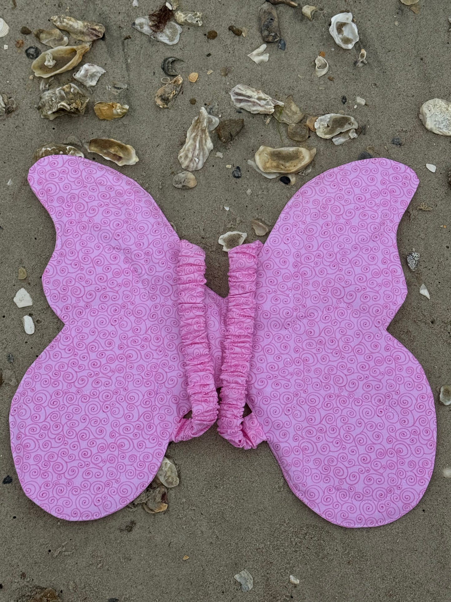 Child’s Butterfly Wings – Soft Dress-Up Costume with Comfortable Elastic Straps