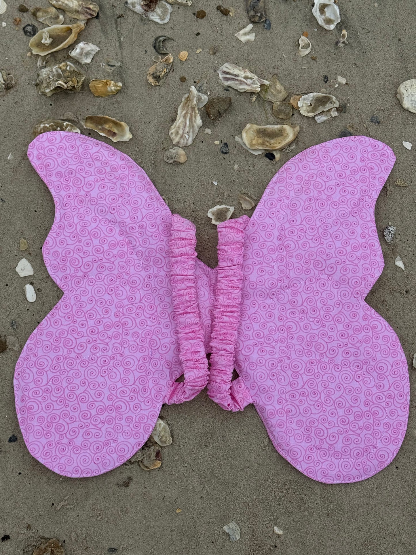 Child’s Butterfly Wings – Soft Dress-Up Costume with Comfortable Elastic Straps