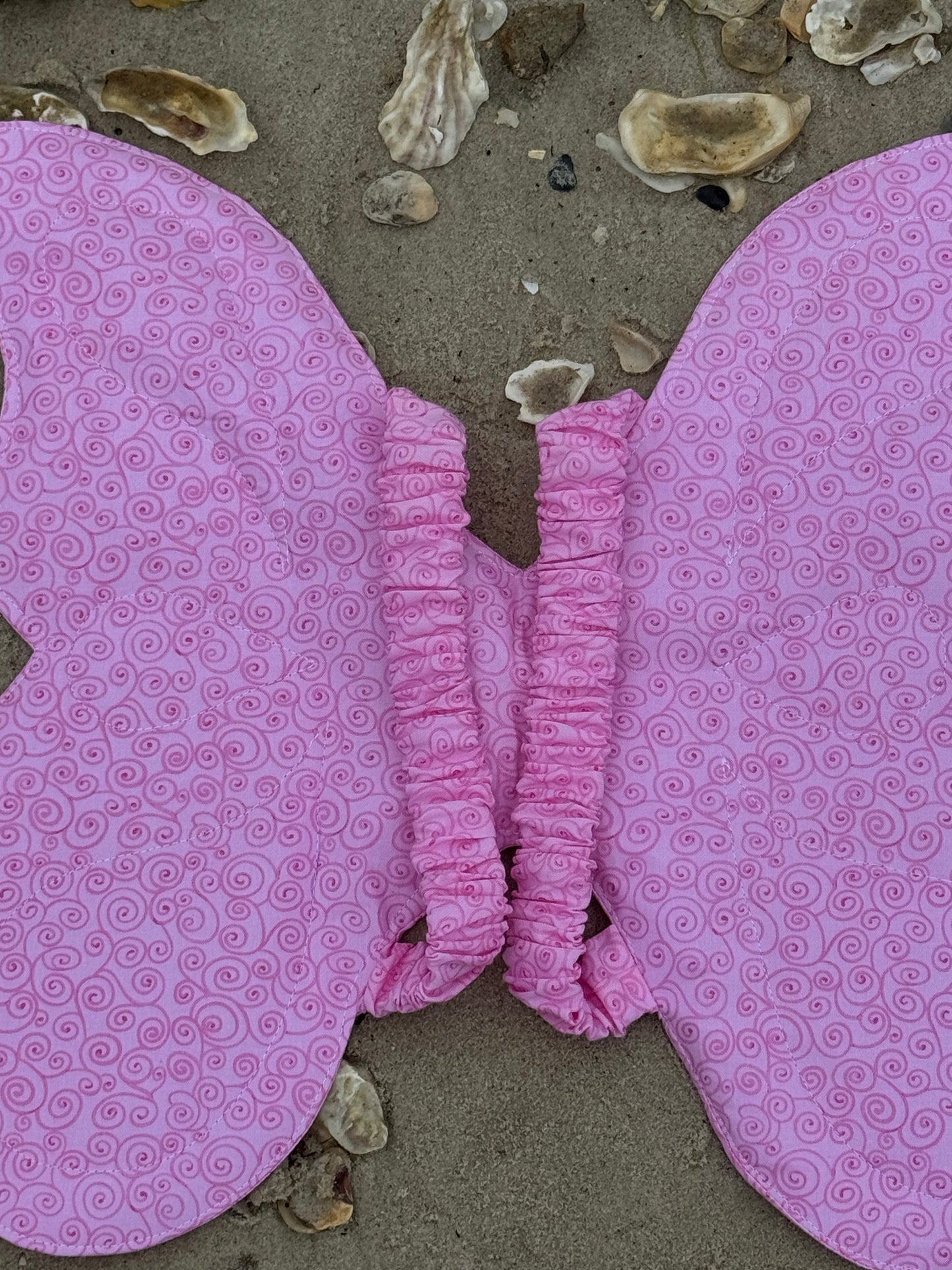 Child’s Butterfly Wings – Soft Dress-Up Costume with Comfortable Elastic Straps