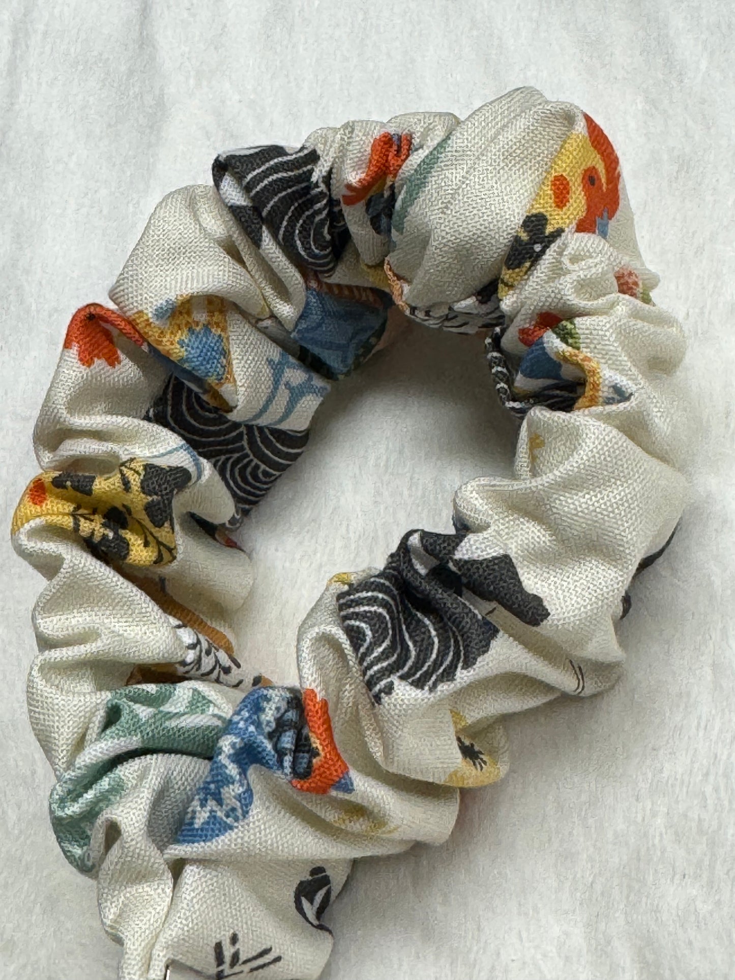 Chicken ~ Handmade Wristlet Keychain ~ Cotton Wristlet Strap for Keys – Lightweight & Functional