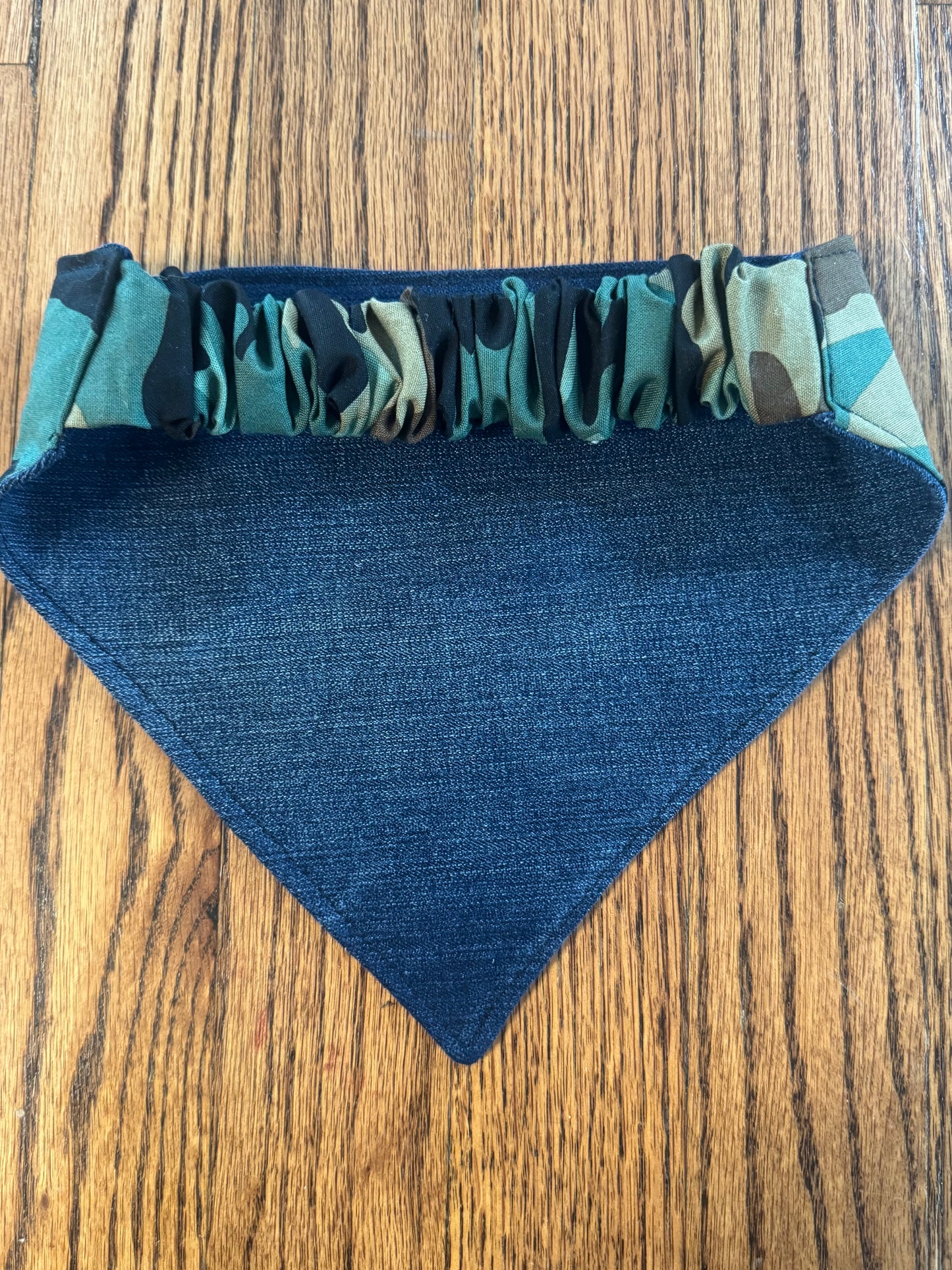Personalized Embroidered Dog Bandana | Custom Pet Name Bandana | Handmade Cotton Dog Scarf