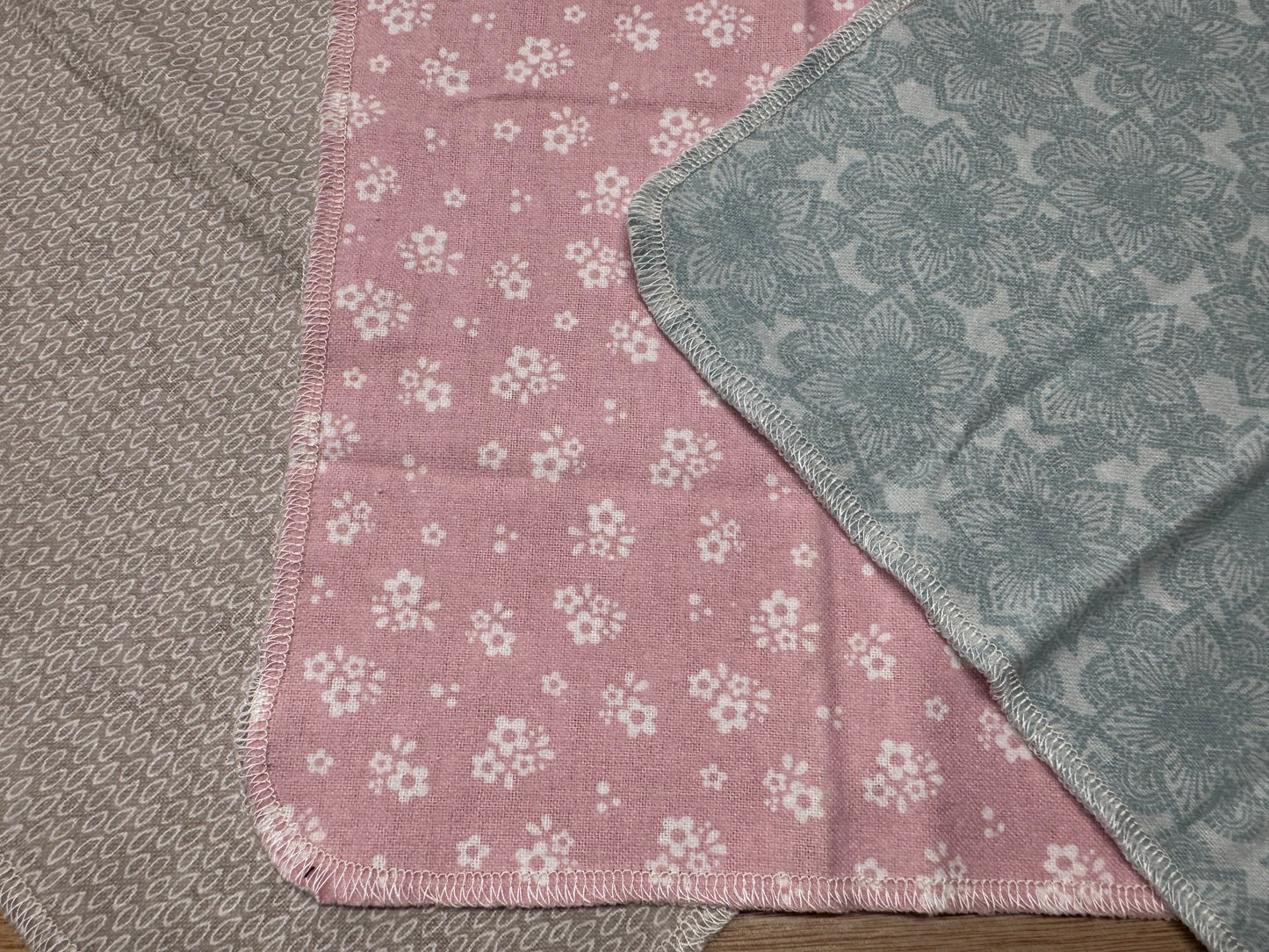 Owls | Reusable Non-Paper Towels Set of 5 | 100% Cotton Flannel | Eco-Friendly Cleaning Cloths | 10" x 10"