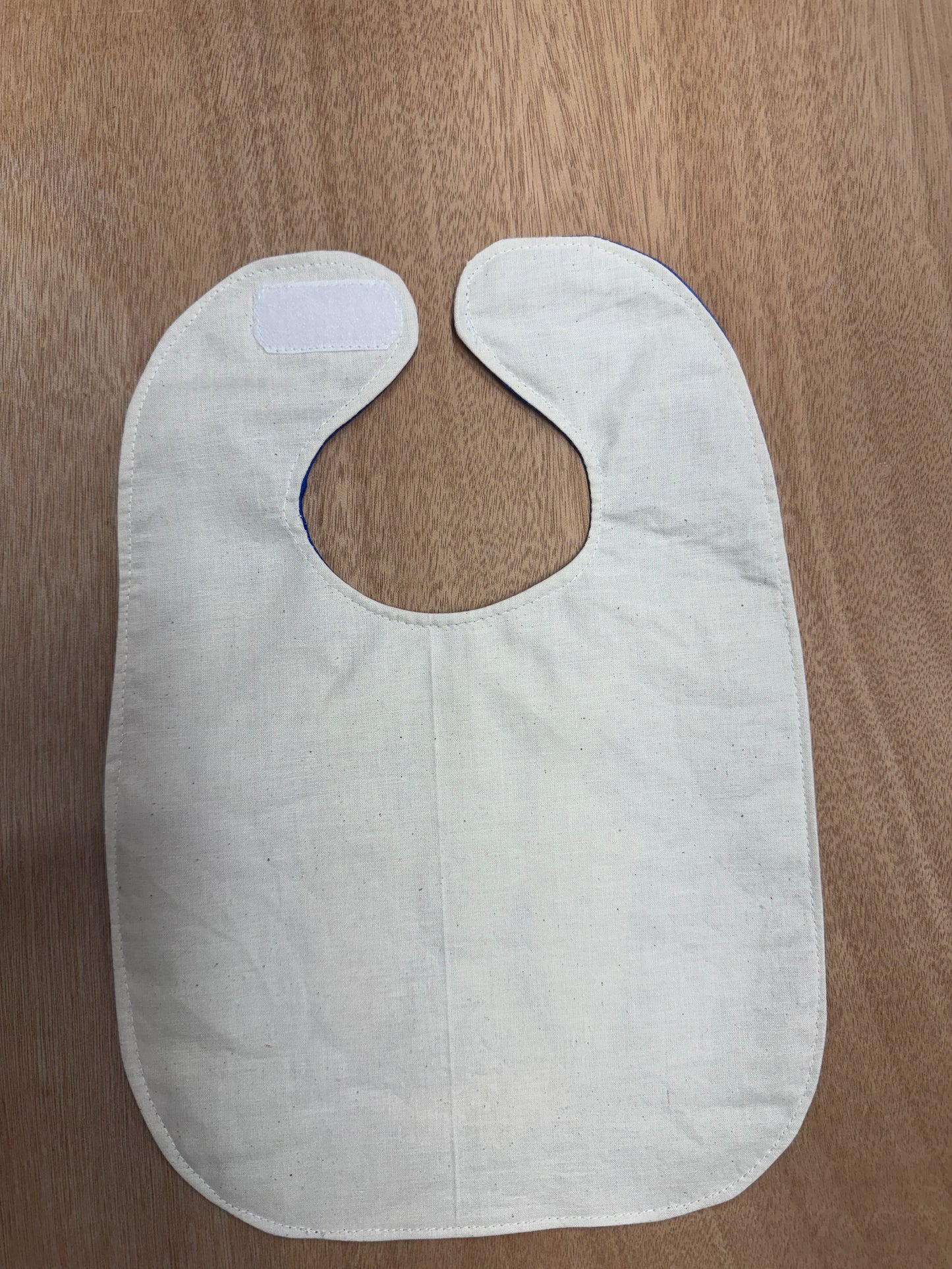 Personalized Appliqué Monogram Bib | Floral Fabric Baby Bib | Custom Name Baby Gift | 100% Cotton 9x13 Bib | Velcro Closure | Baby Shower Gift
