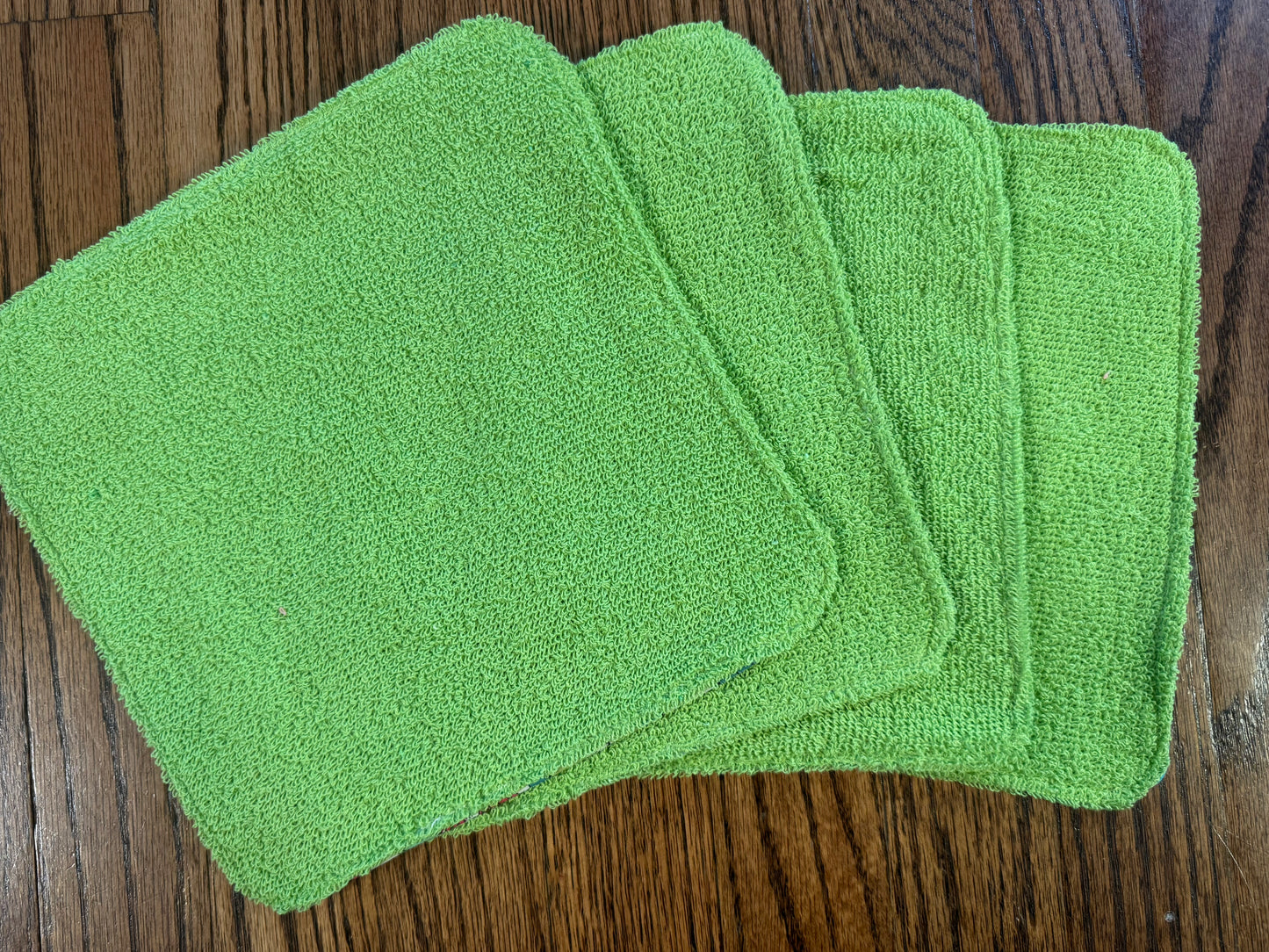 Succulents ~ Decorative Dishrags | 100% Cotton & Terry Cloth | Reusable Kitchen Cleaning Cloths | Set of 4 | 10" x 10"