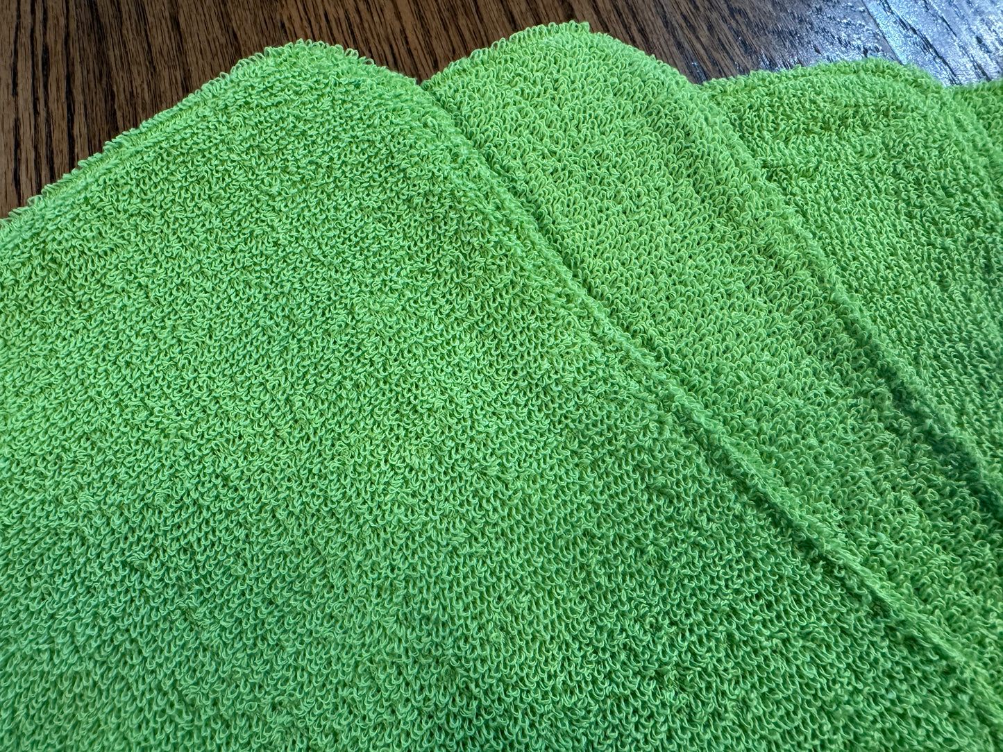 Succulents ~ Decorative Dishrags | 100% Cotton & Terry Cloth | Reusable Kitchen Cleaning Cloths | Set of 4 | 10" x 10"