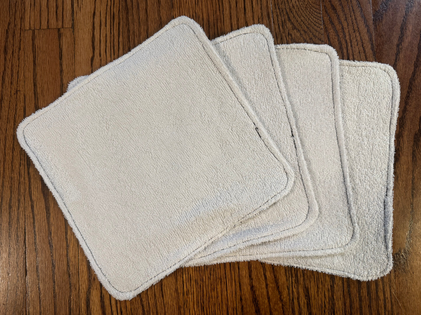 Camping ~ Decorative Dishrags | 100% Cotton & Terry Cloth | Reusable Kitchen Cleaning Cloths | Set of 4 | 10" x 10"