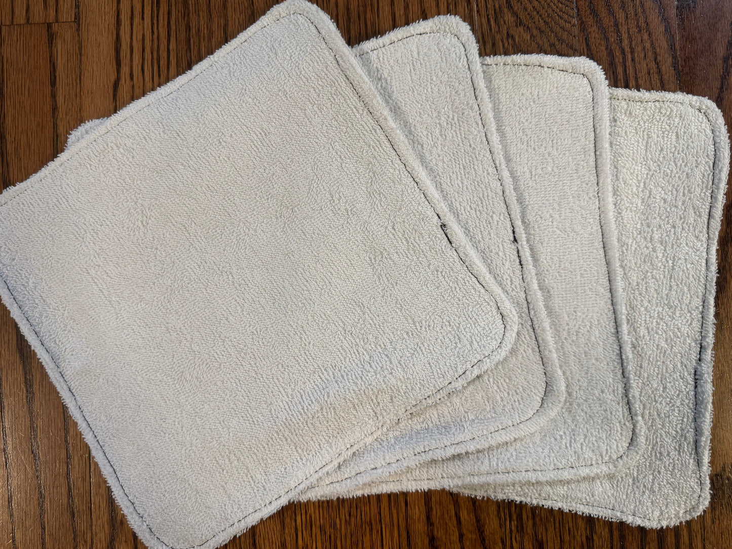 Camping ~ Decorative Dishrags | 100% Cotton & Terry Cloth | Reusable Kitchen Cleaning Cloths | Set of 4 | 10" x 10"