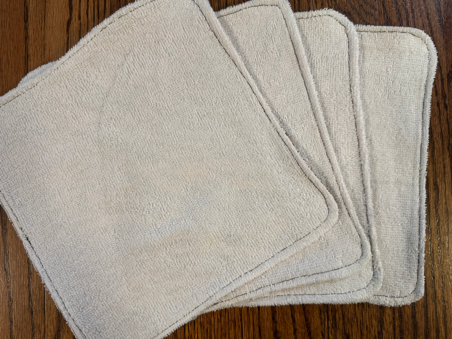 Tiger Print ~ Decorative Dishrags | 100% Cotton & Terry Cloth | Reusable Kitchen Cleaning Cloths | Set of 4 | 10" x 10"